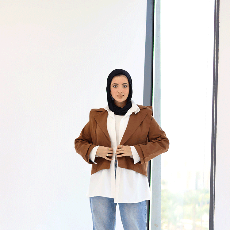 Crop jacket