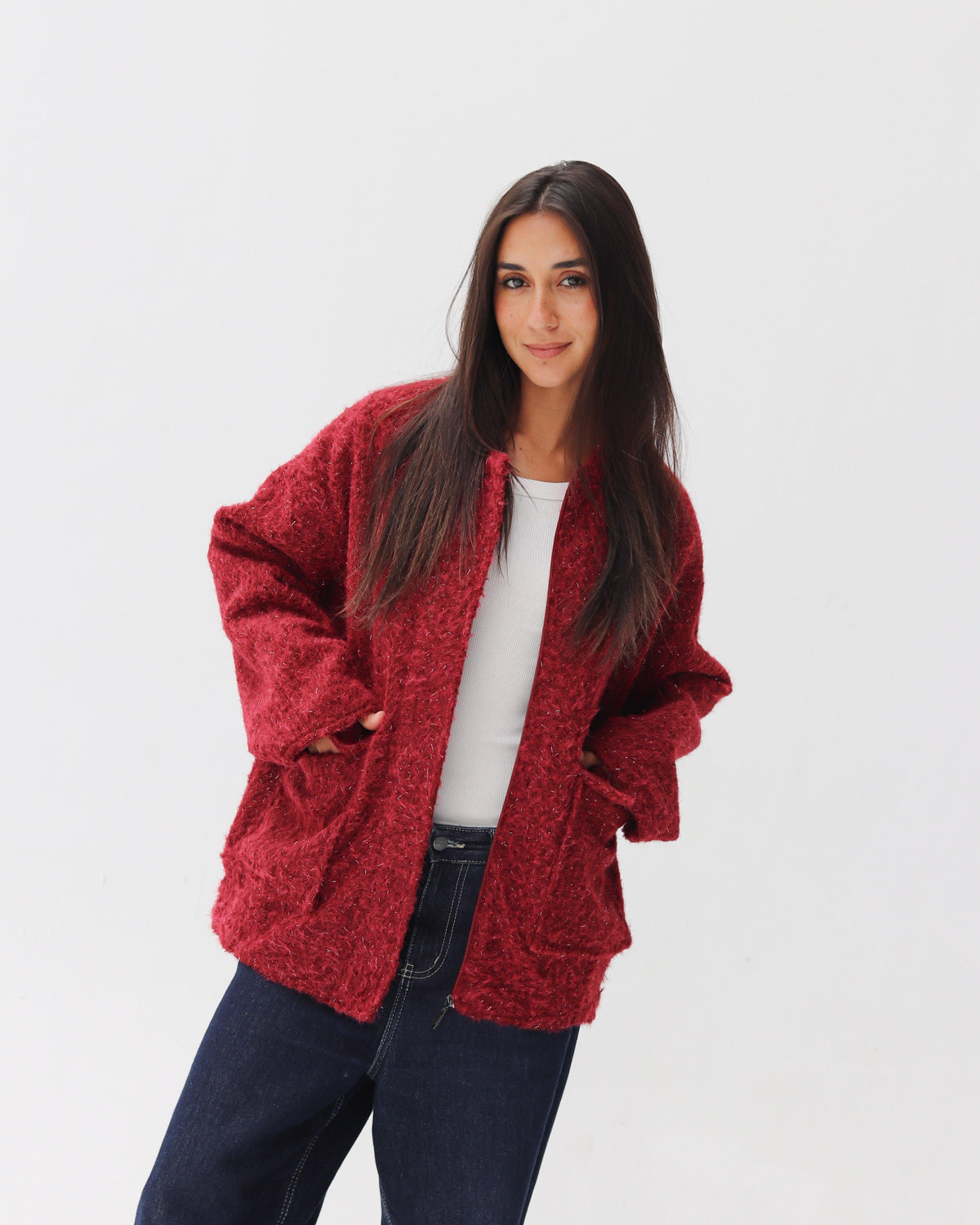 Fluffy jacket