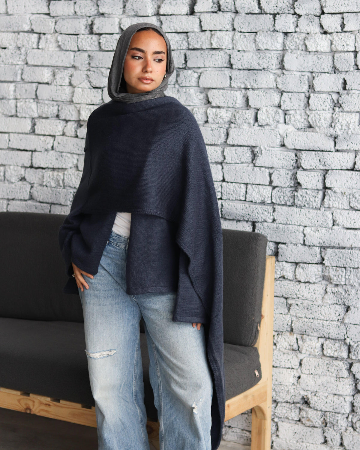 Knitted Shawl Cardigan
