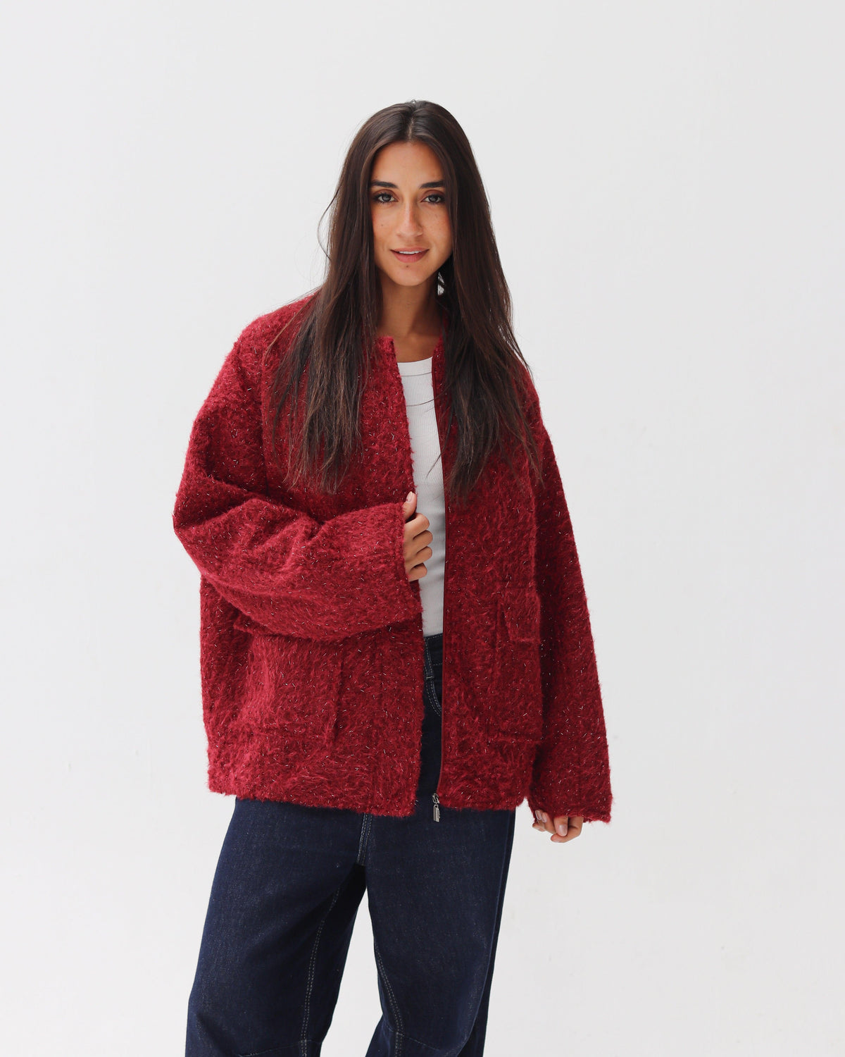 Fluffy jacket