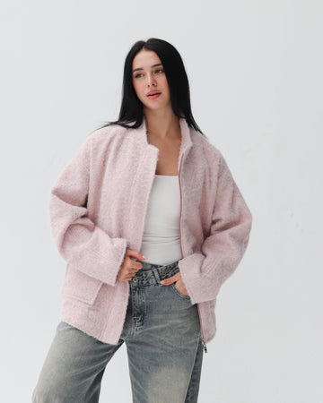 Fluffy jacket