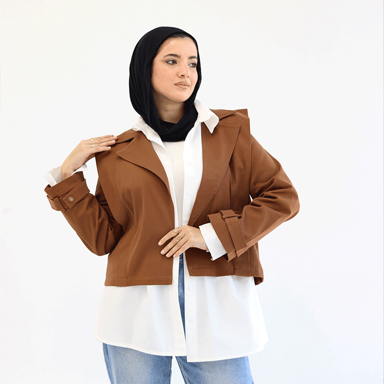 Crop jacket