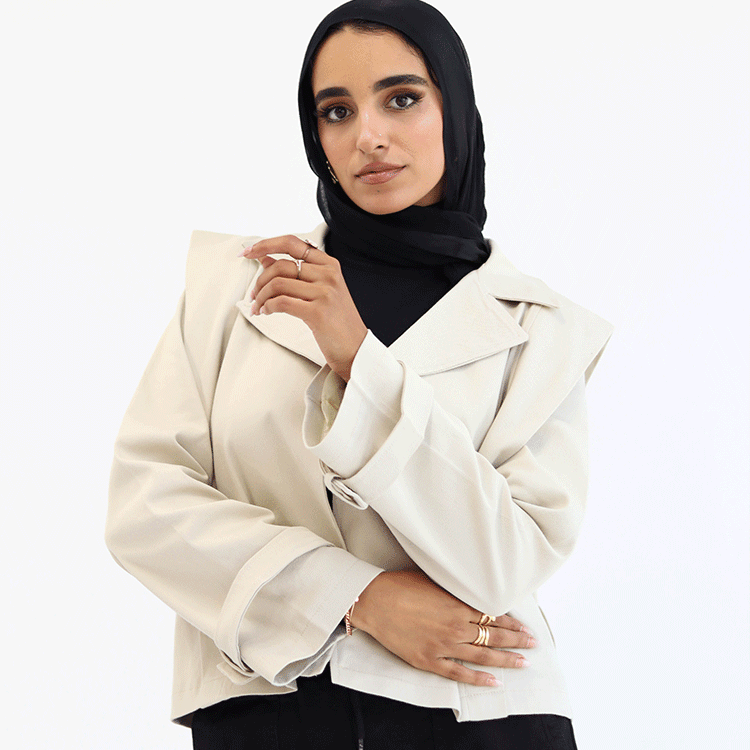 Crop jacket