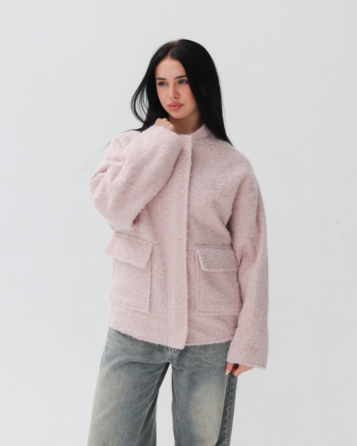 Fluffy jacket