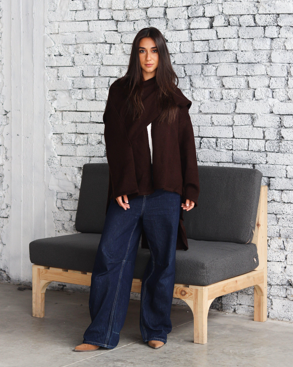 Knitted Shawl Cardigan
