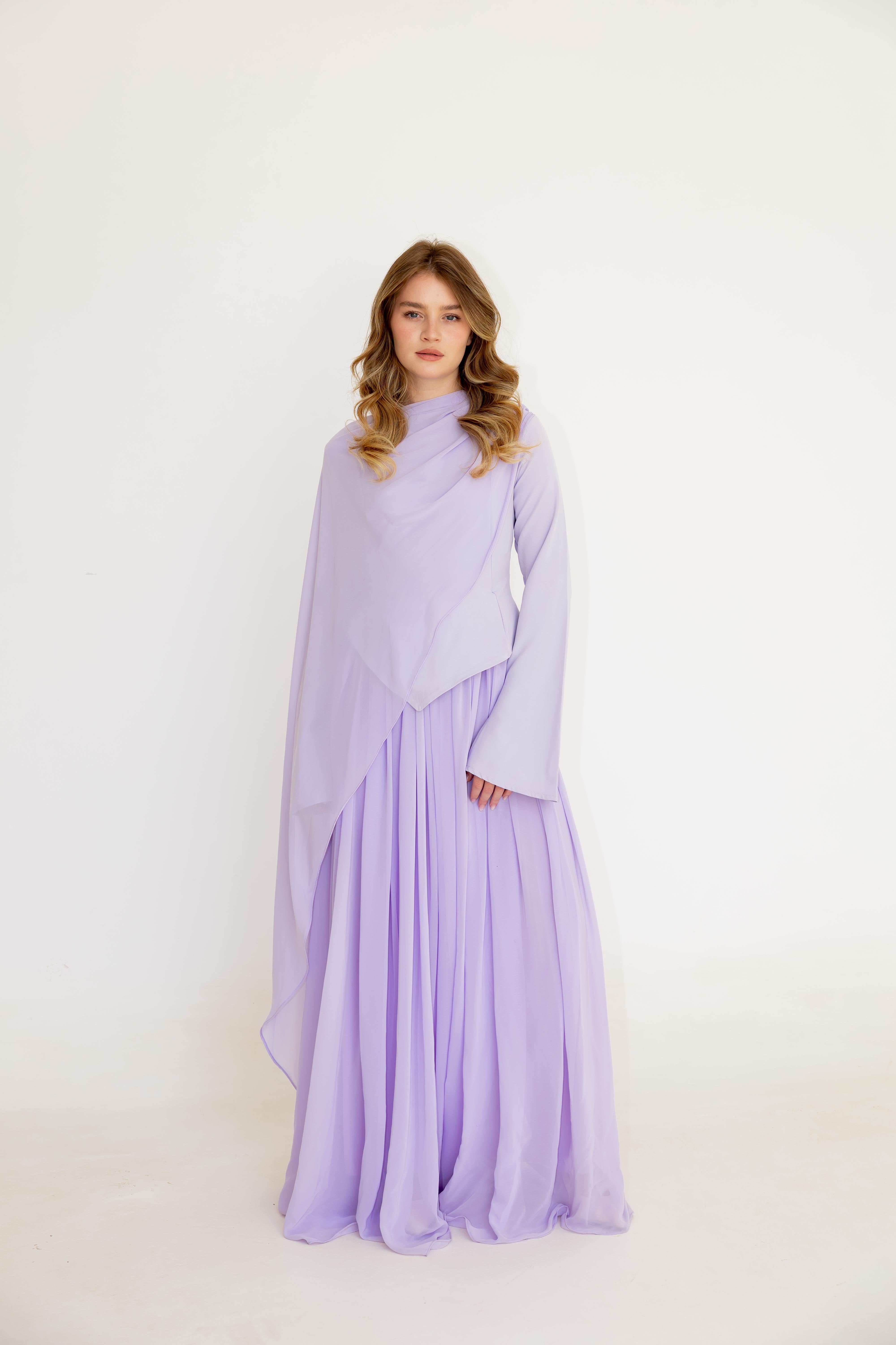 Sophia Dress - Mouve
