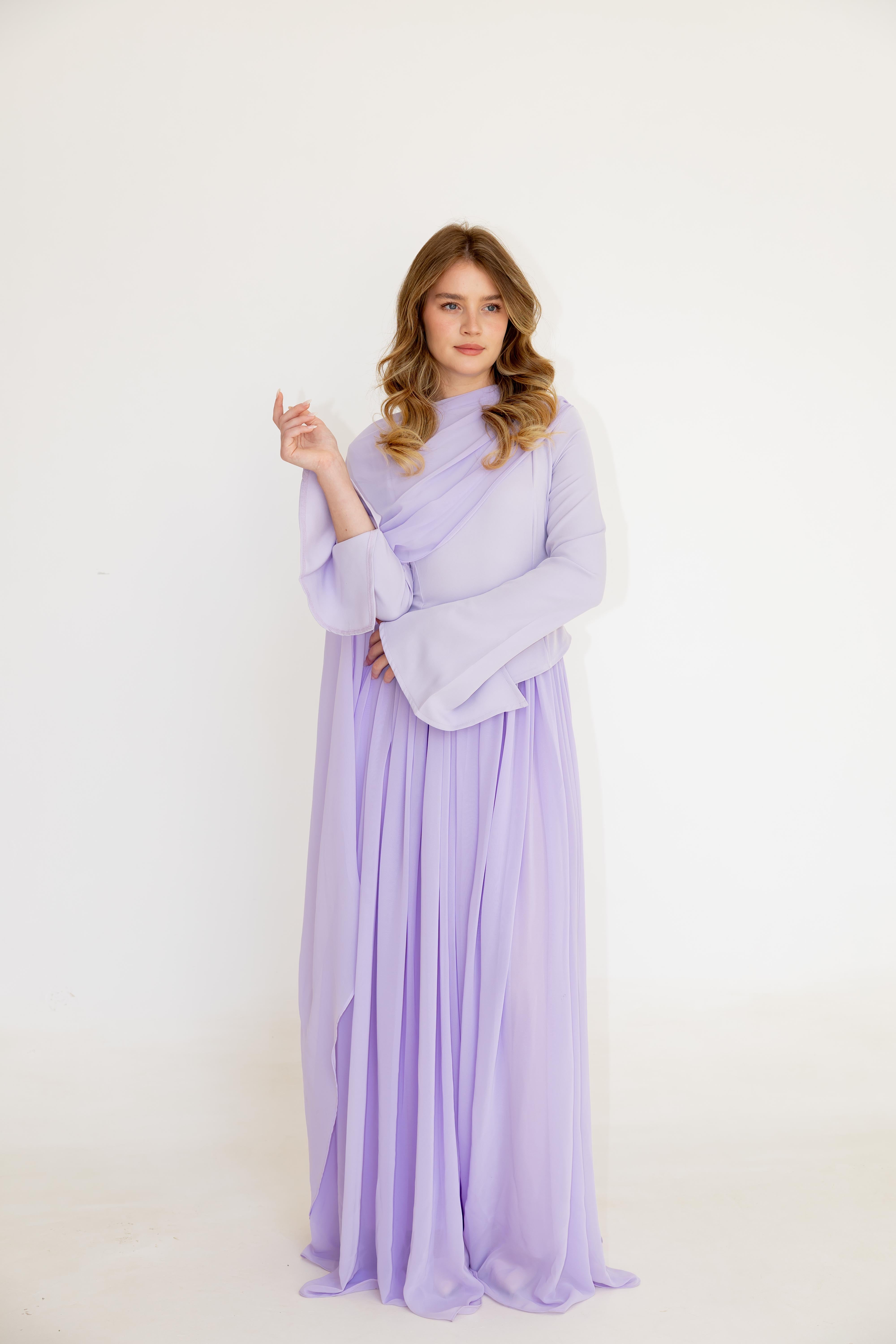 Sophia Dress - Mouve