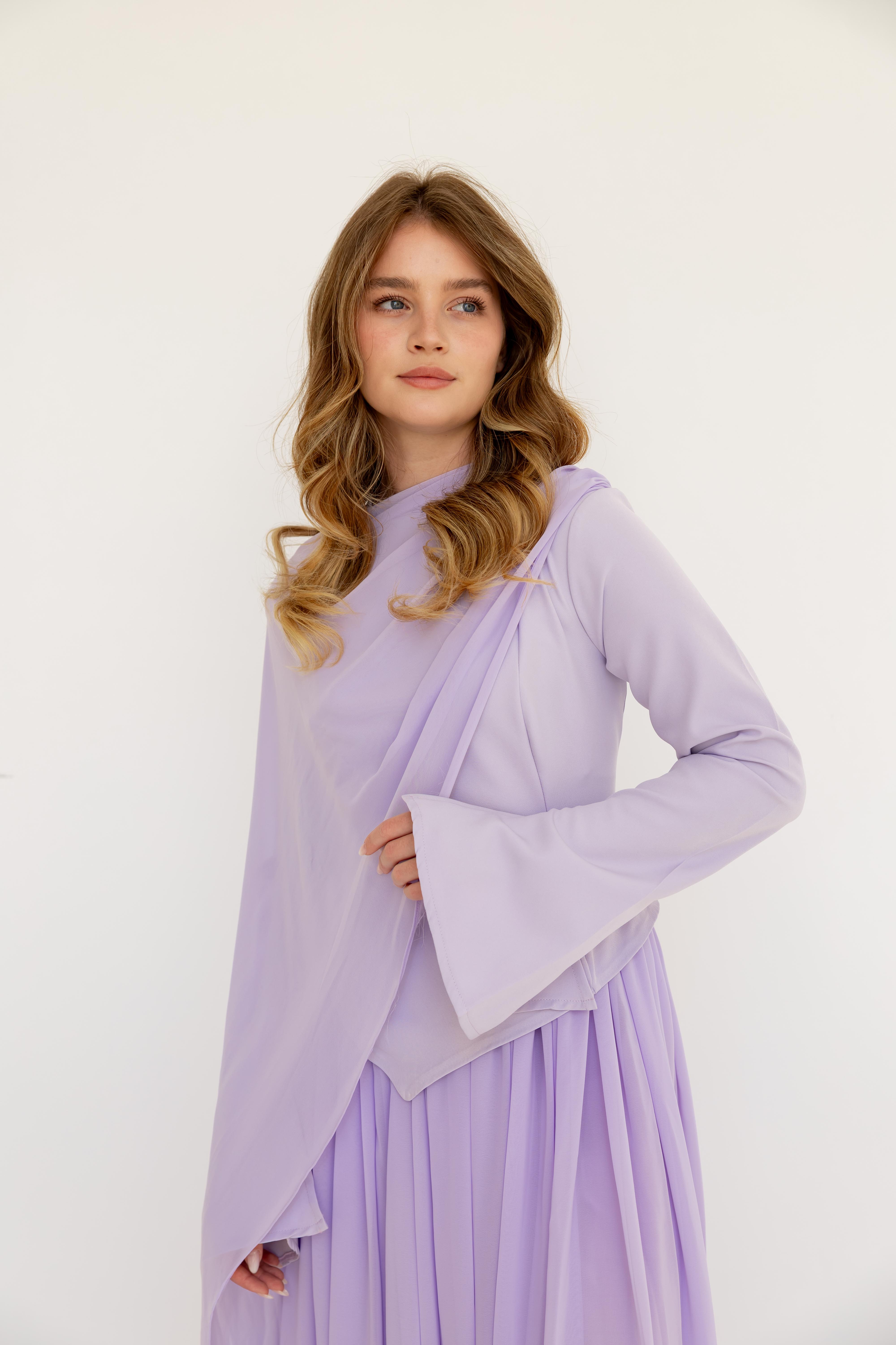 Sophia Dress - Mouve