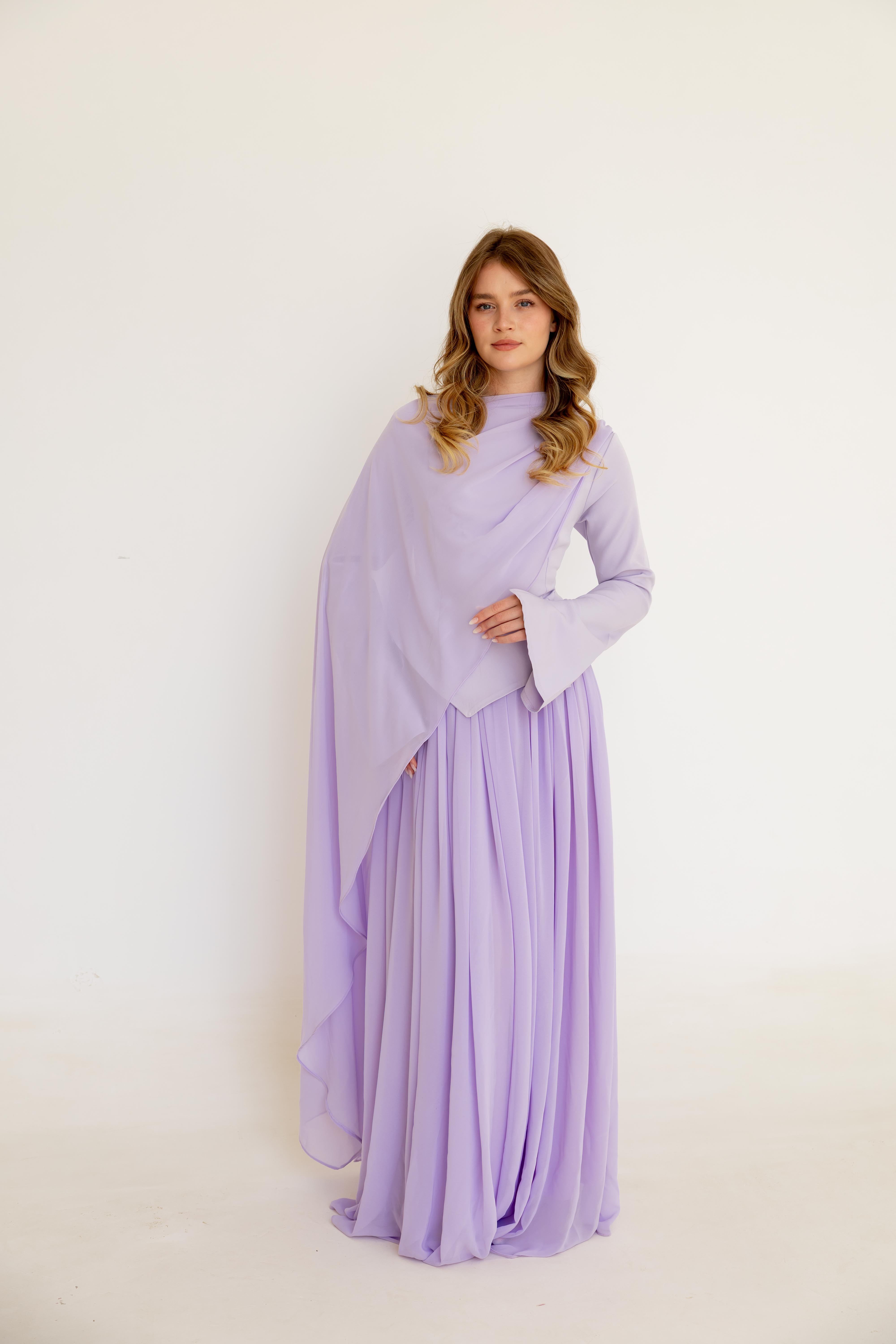 Sophia Dress - Mouve