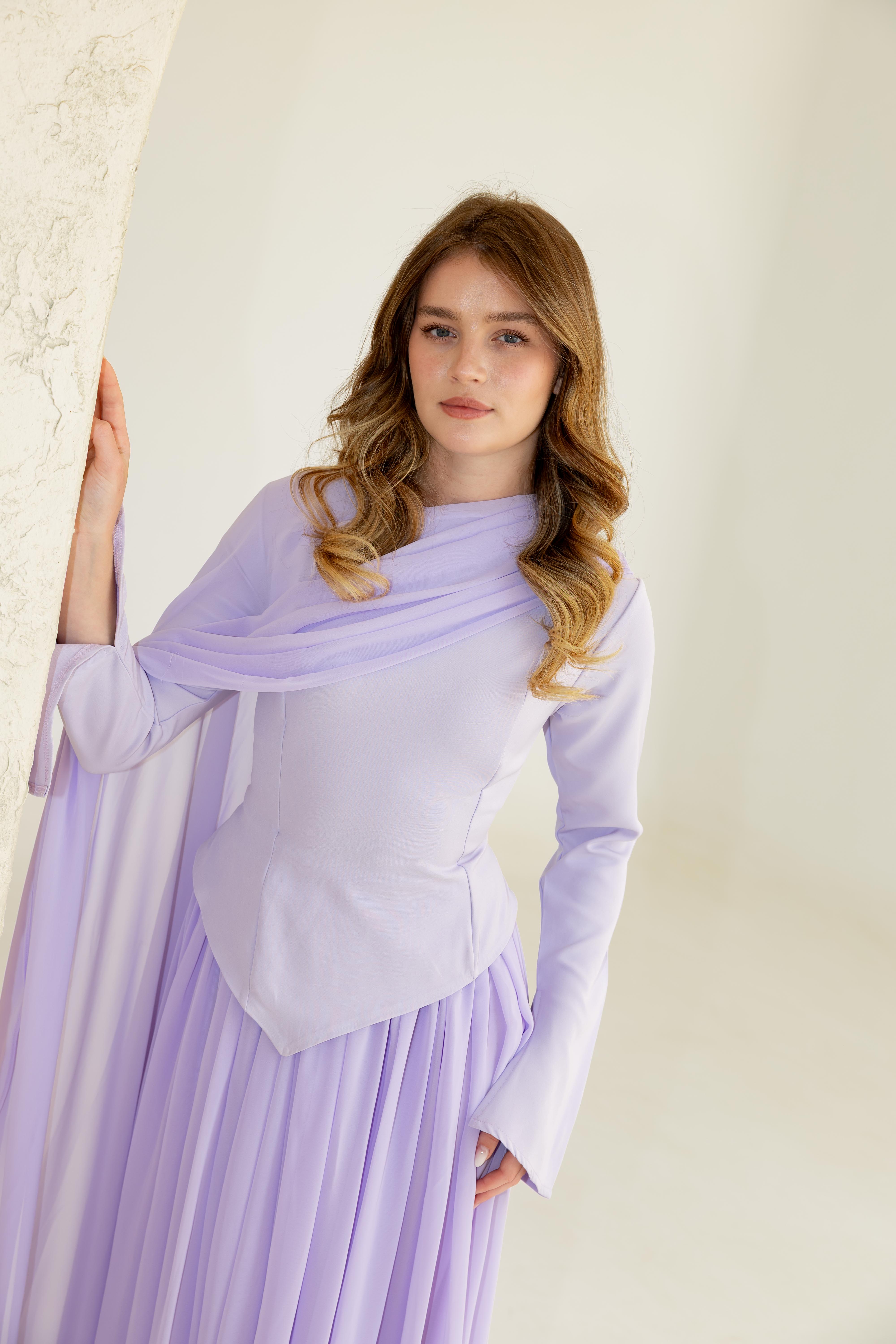 Sophia Dress - Mouve