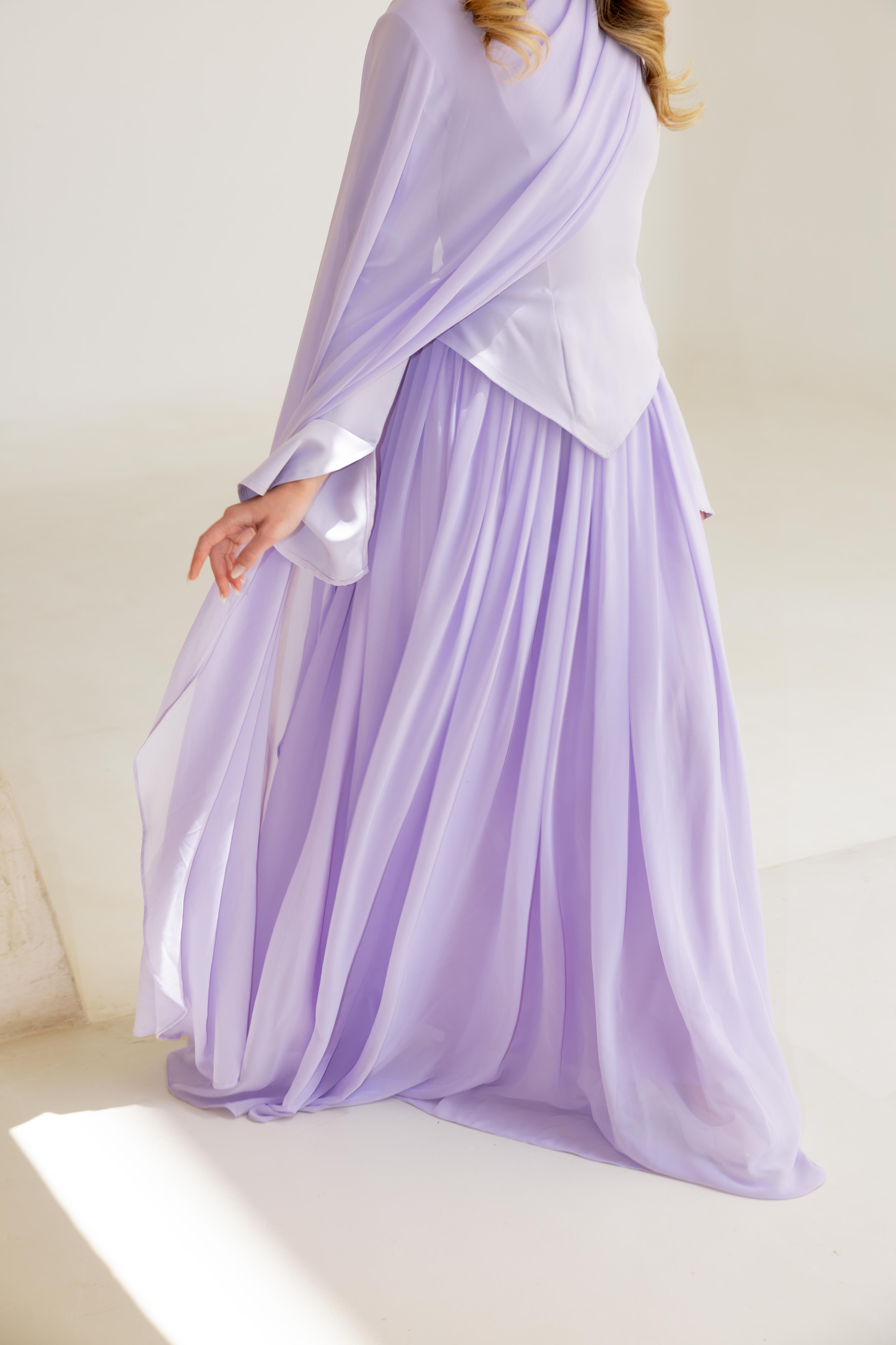 Sophia Dress - Mouve