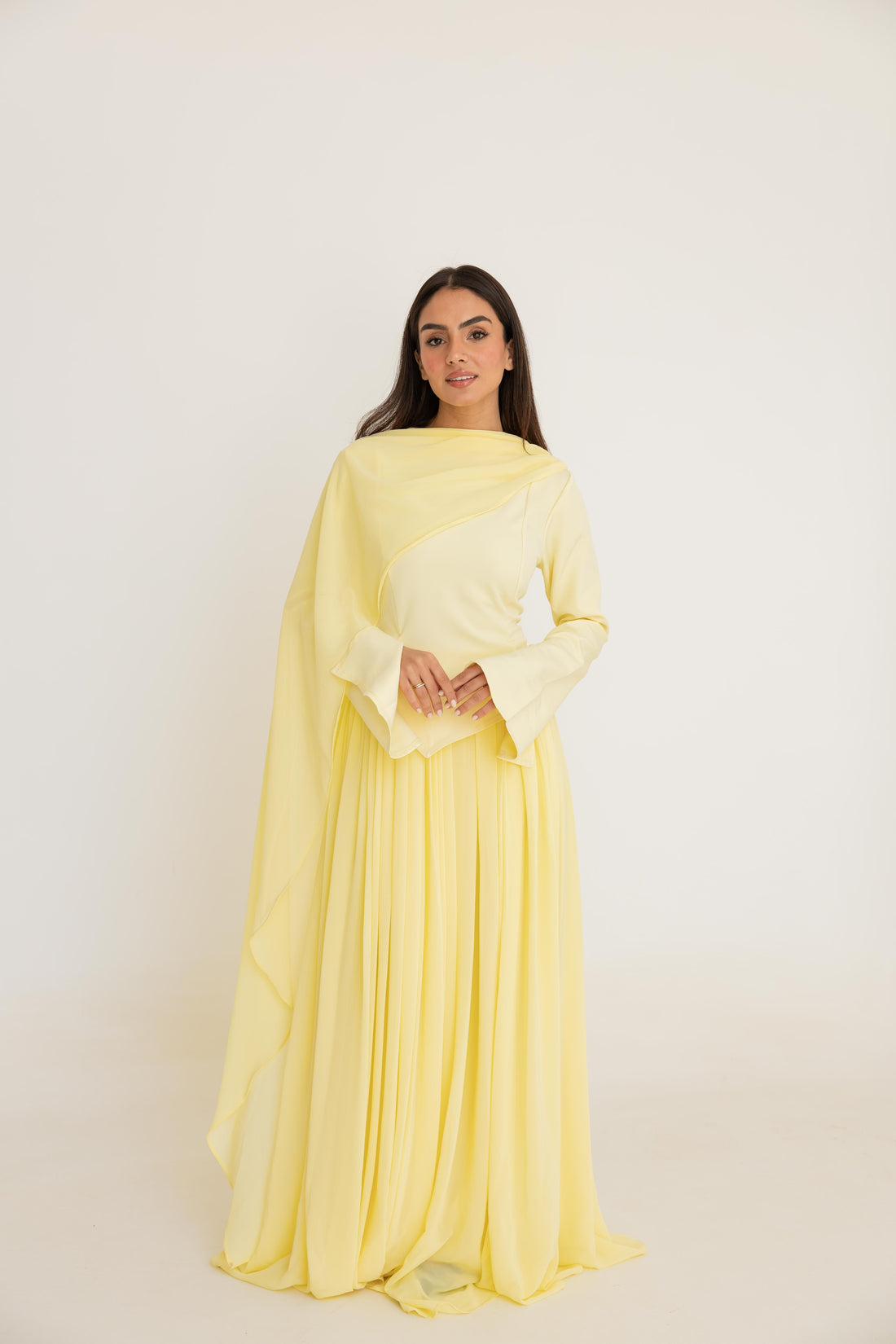 Sophia Dress - Butter Yellow