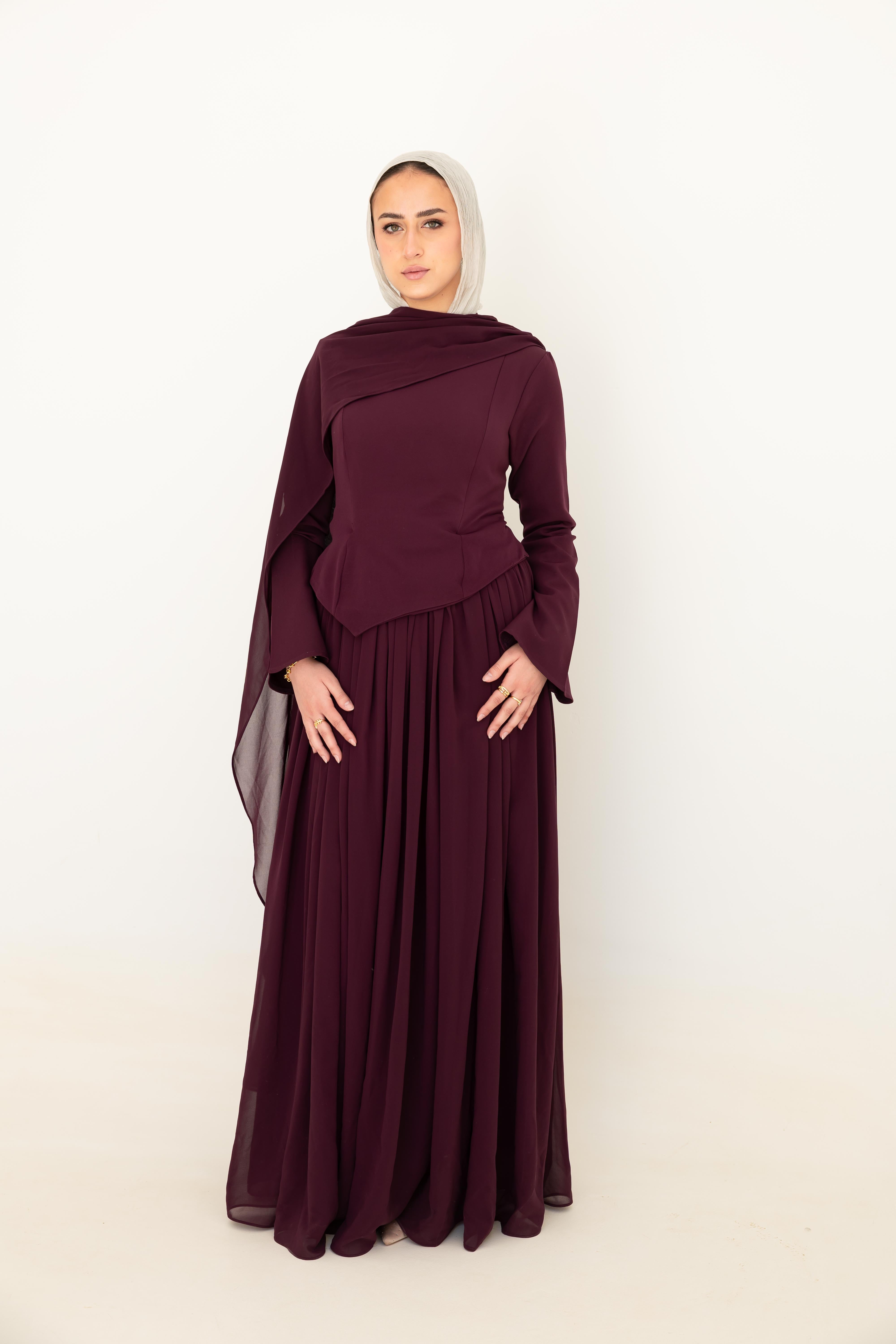 Sophia Dress - purple