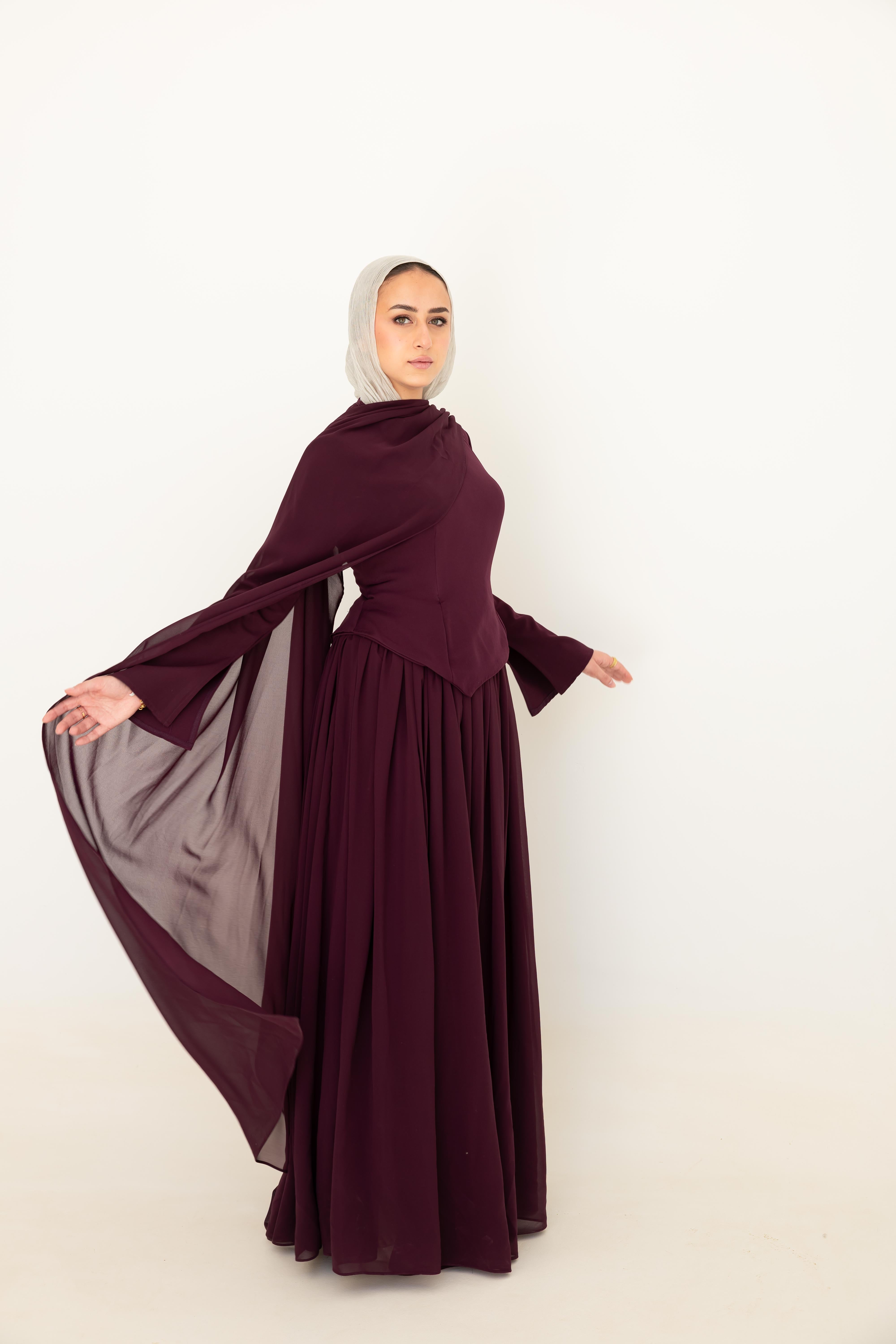 Sophia Dress - purple
