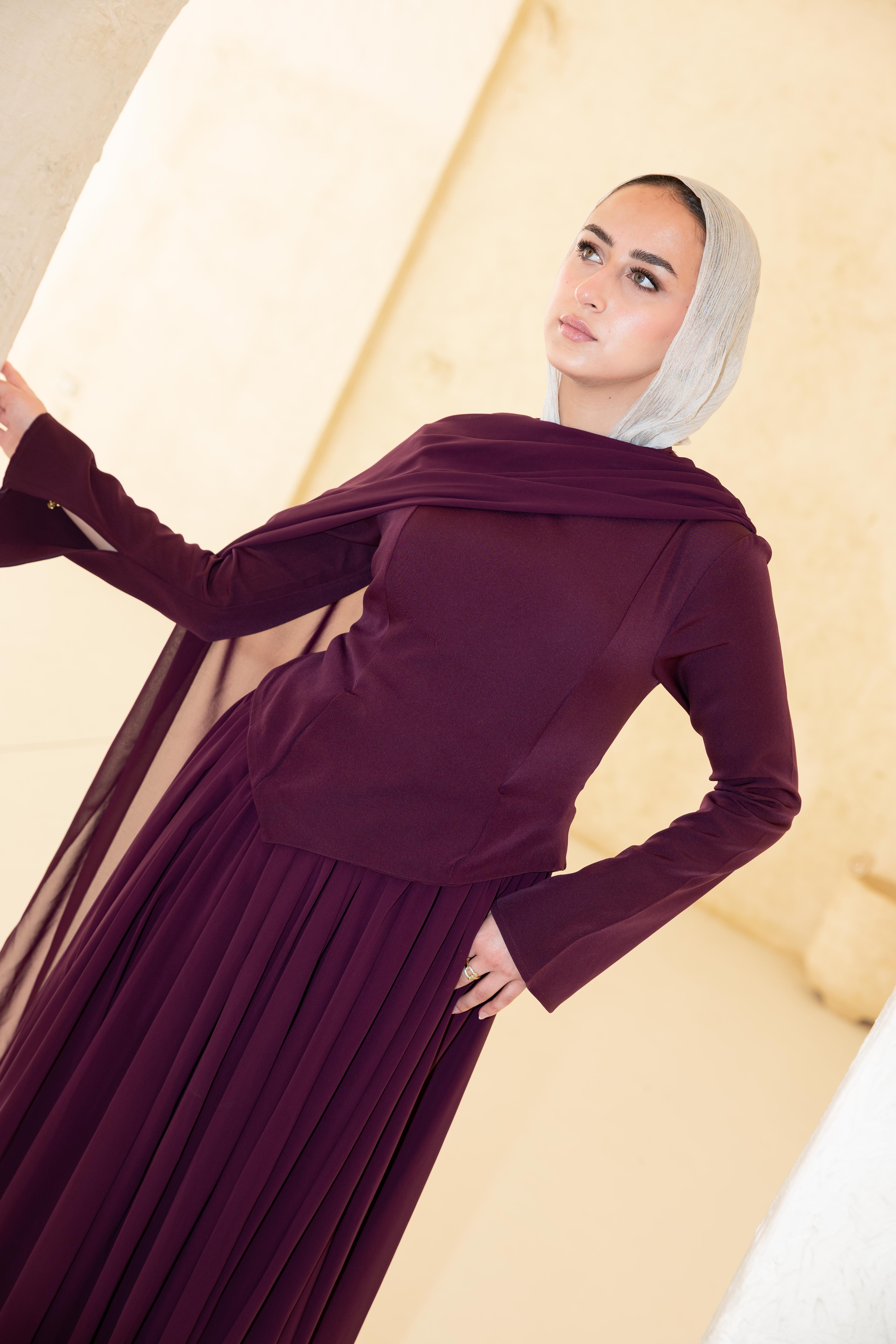 Sophia Dress - purple
