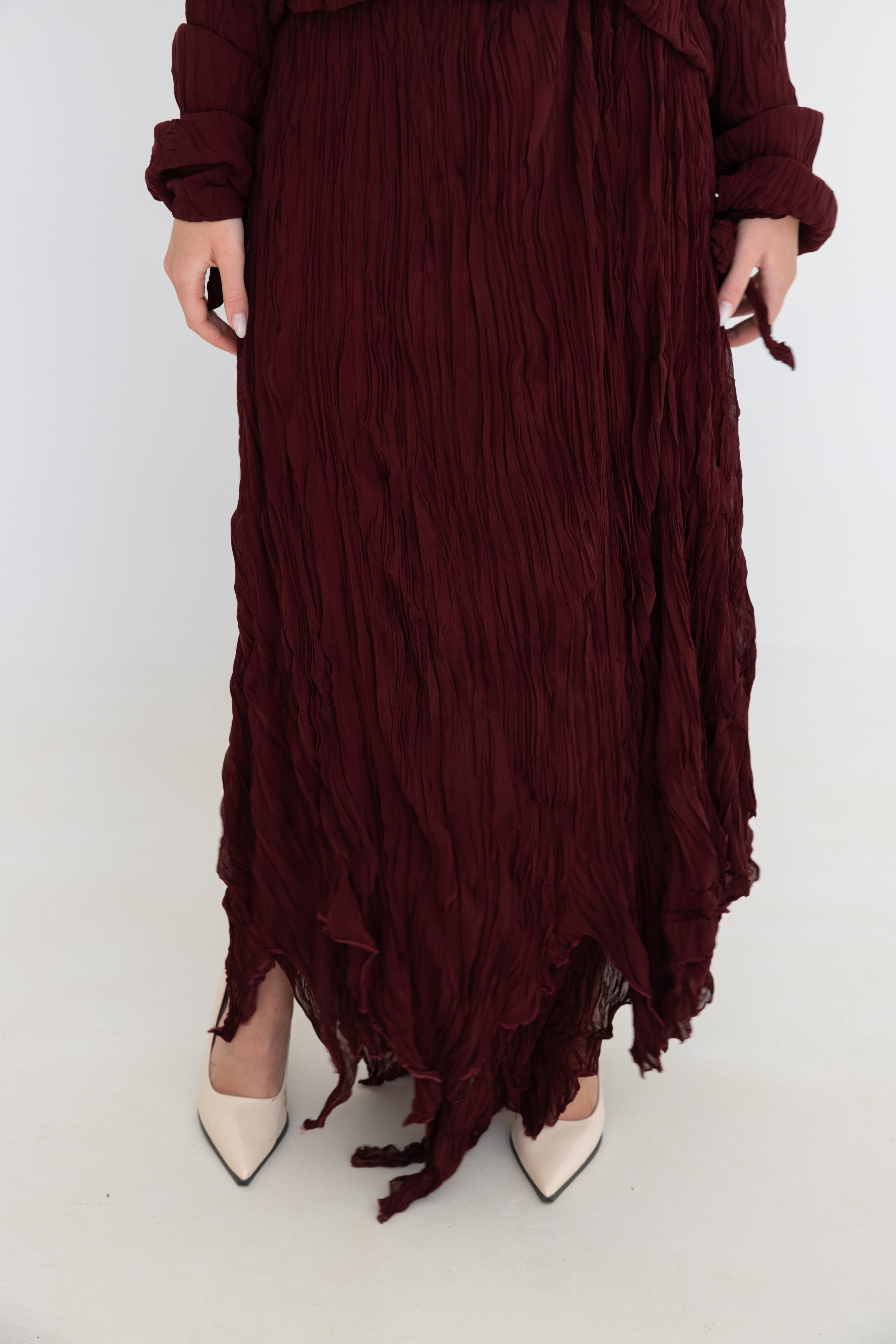 Alma Set -  Burgandy