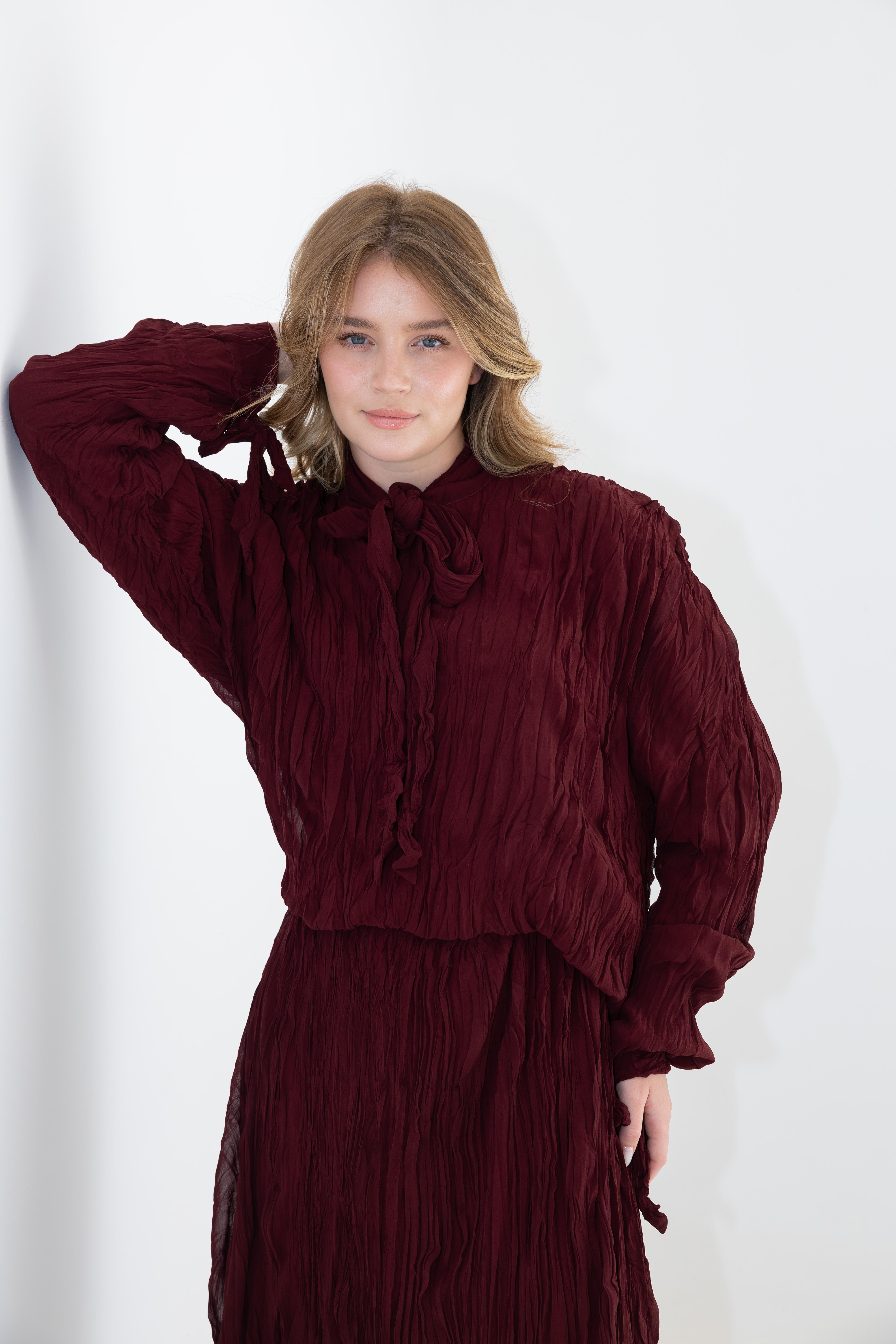 Alma Set -  Burgandy