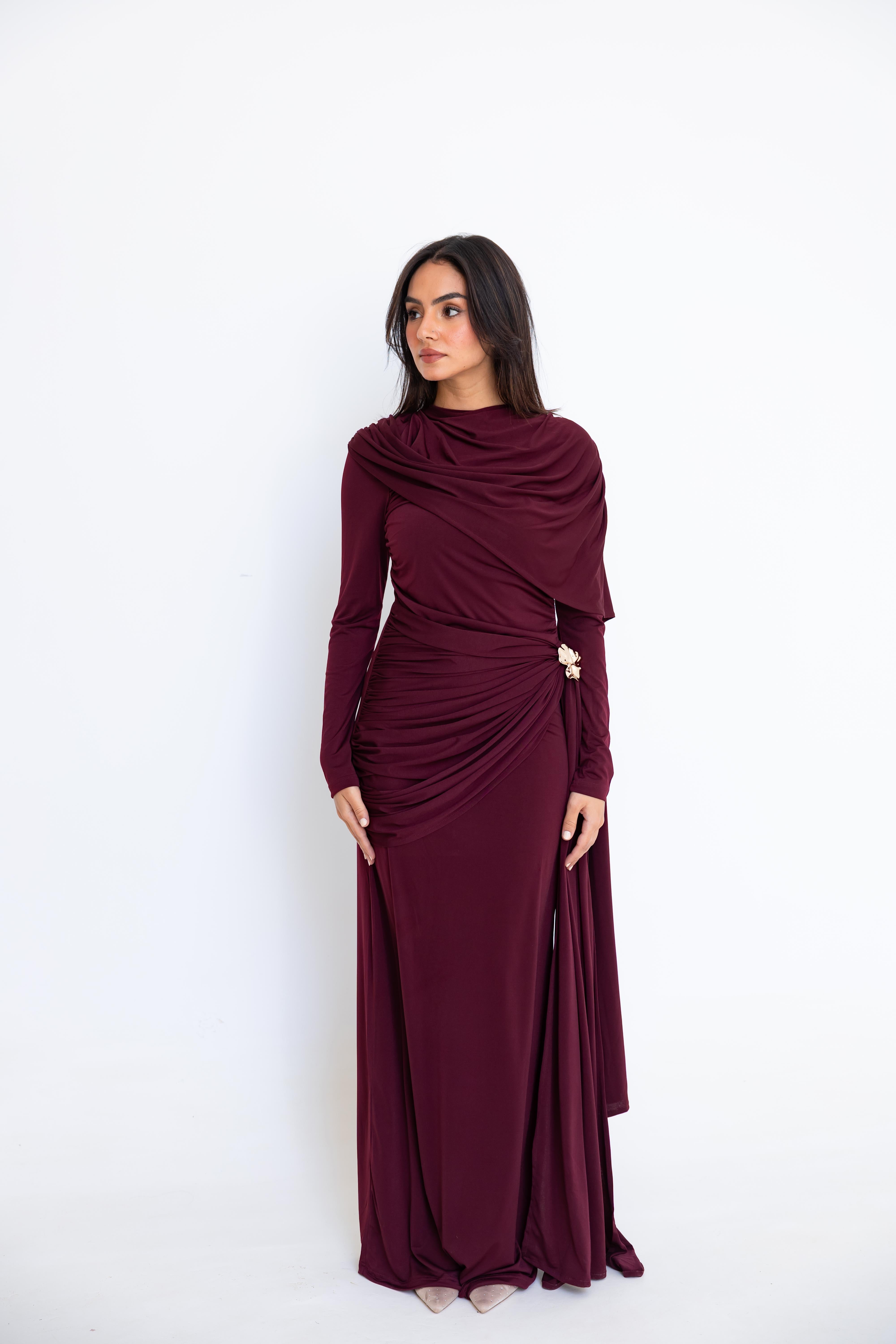 Milana - Burgandy