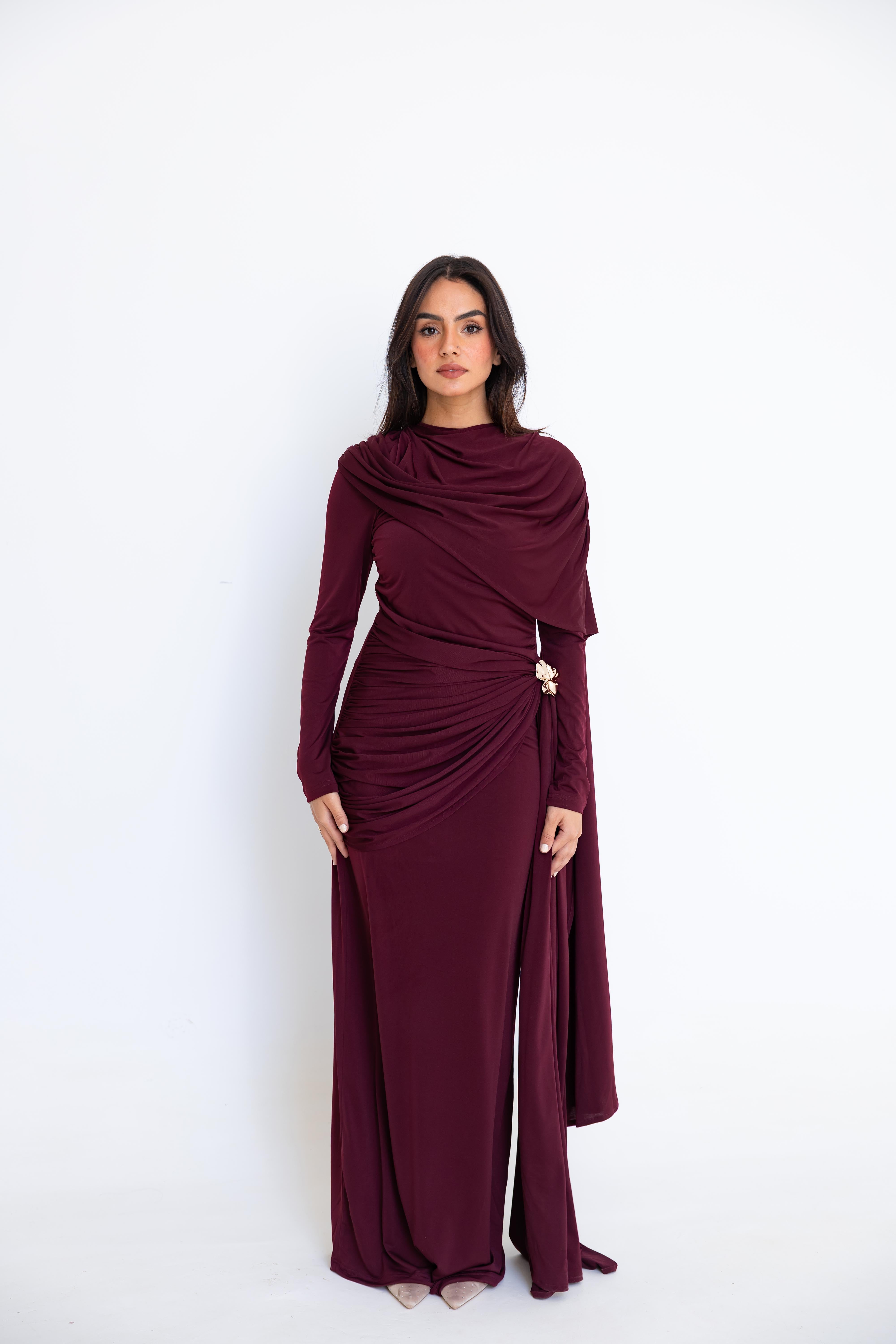 Milana - Burgandy