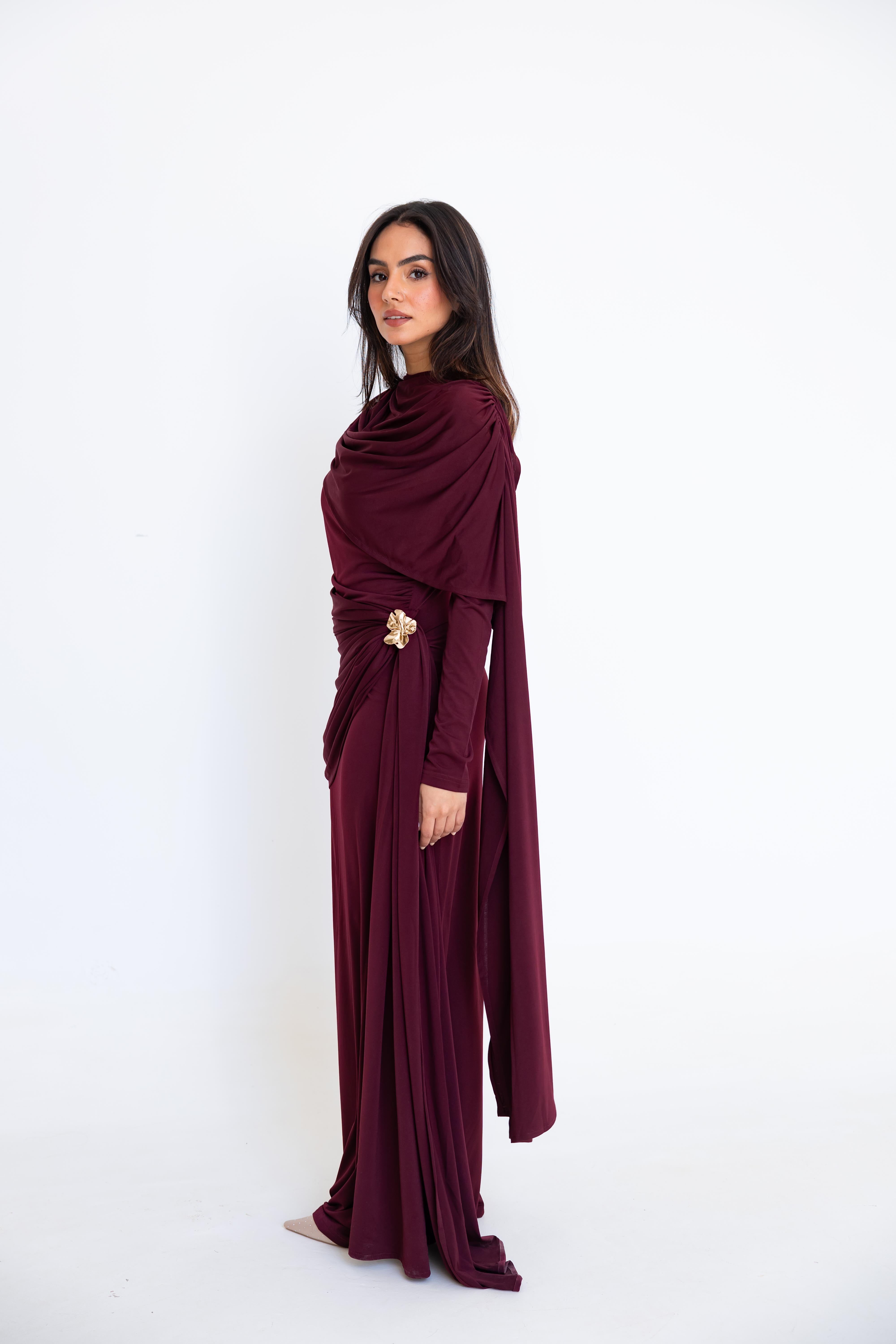Milana - Burgandy