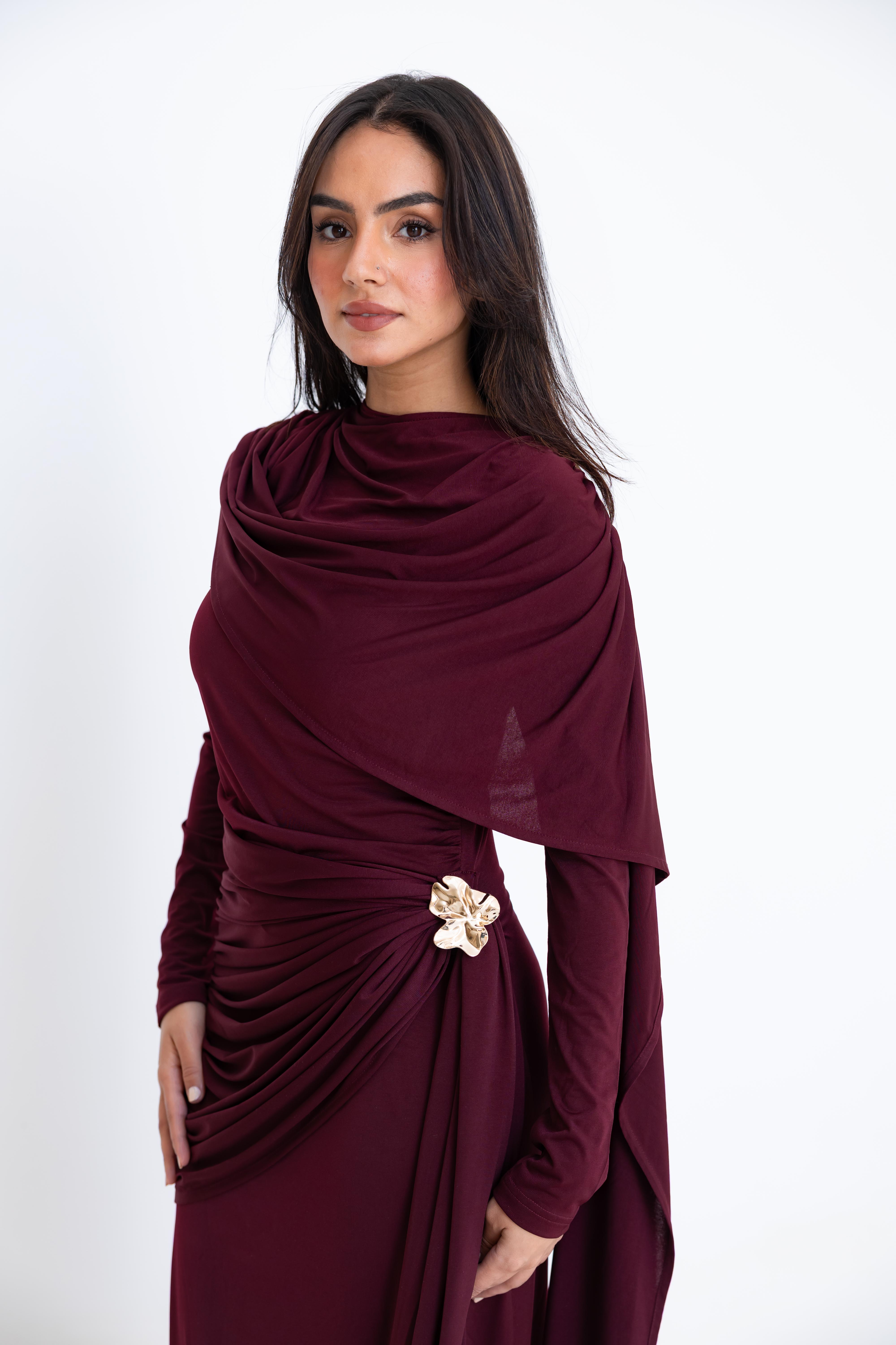 Milana - Burgandy
