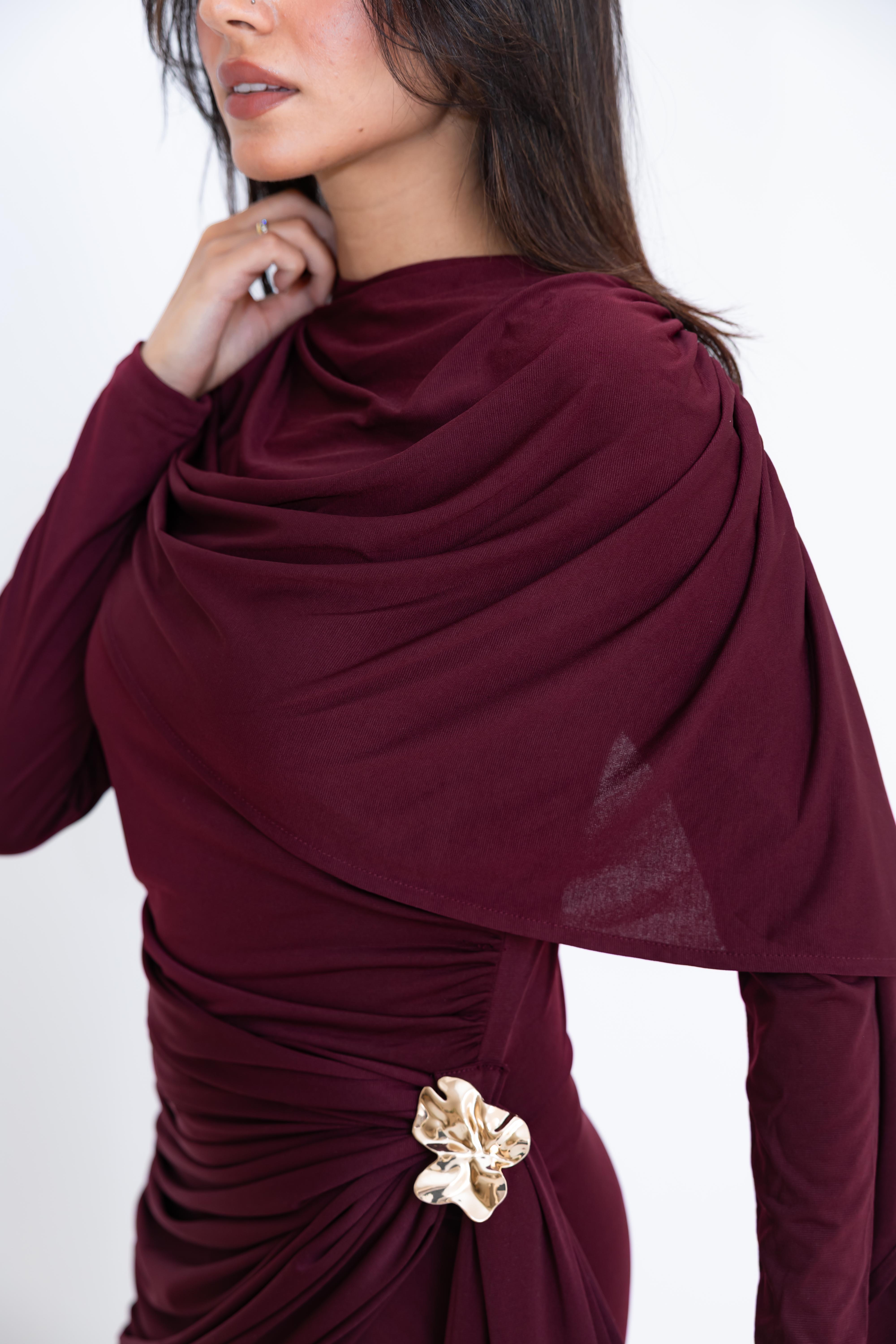 Milana - Burgandy