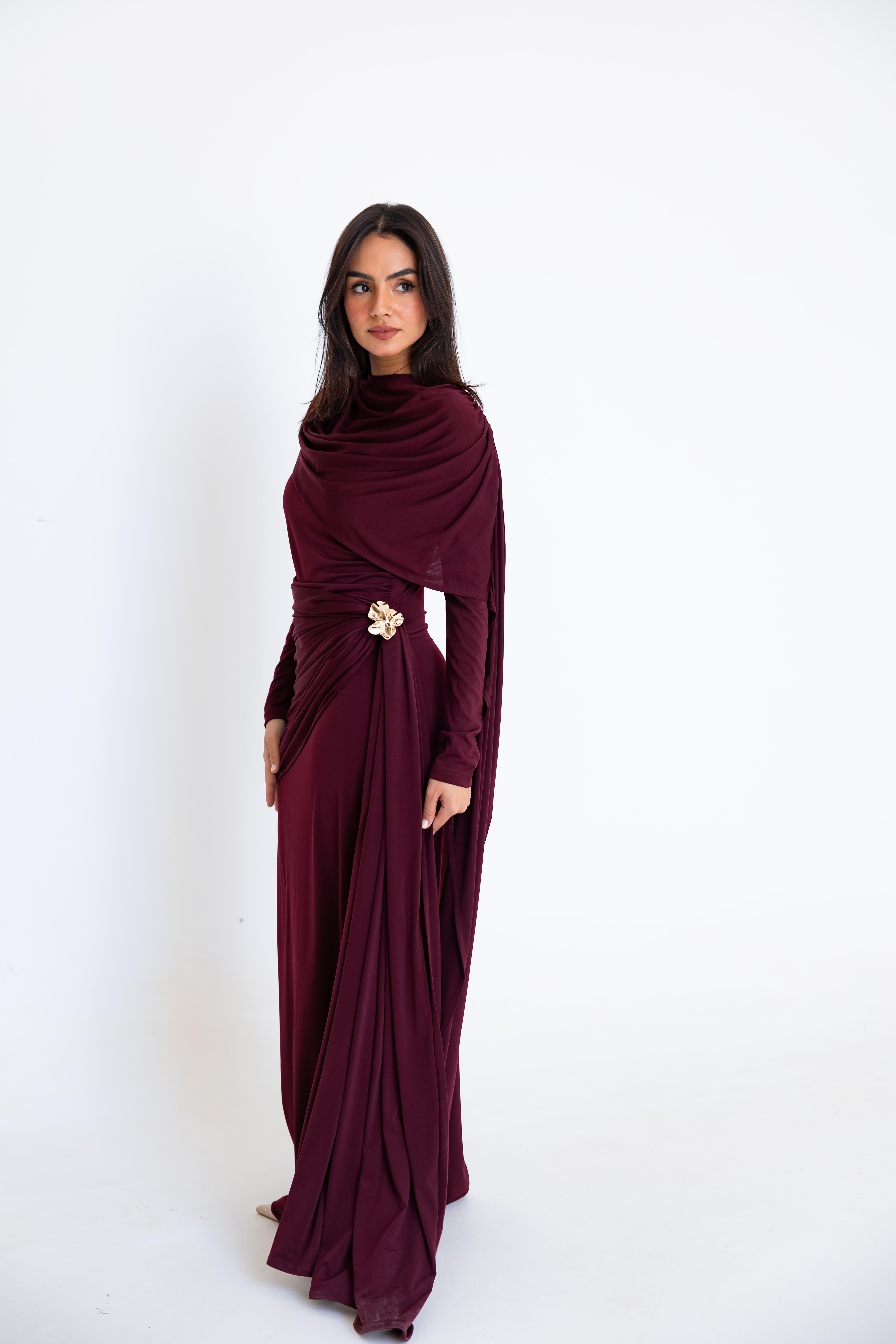 Milana - Burgandy