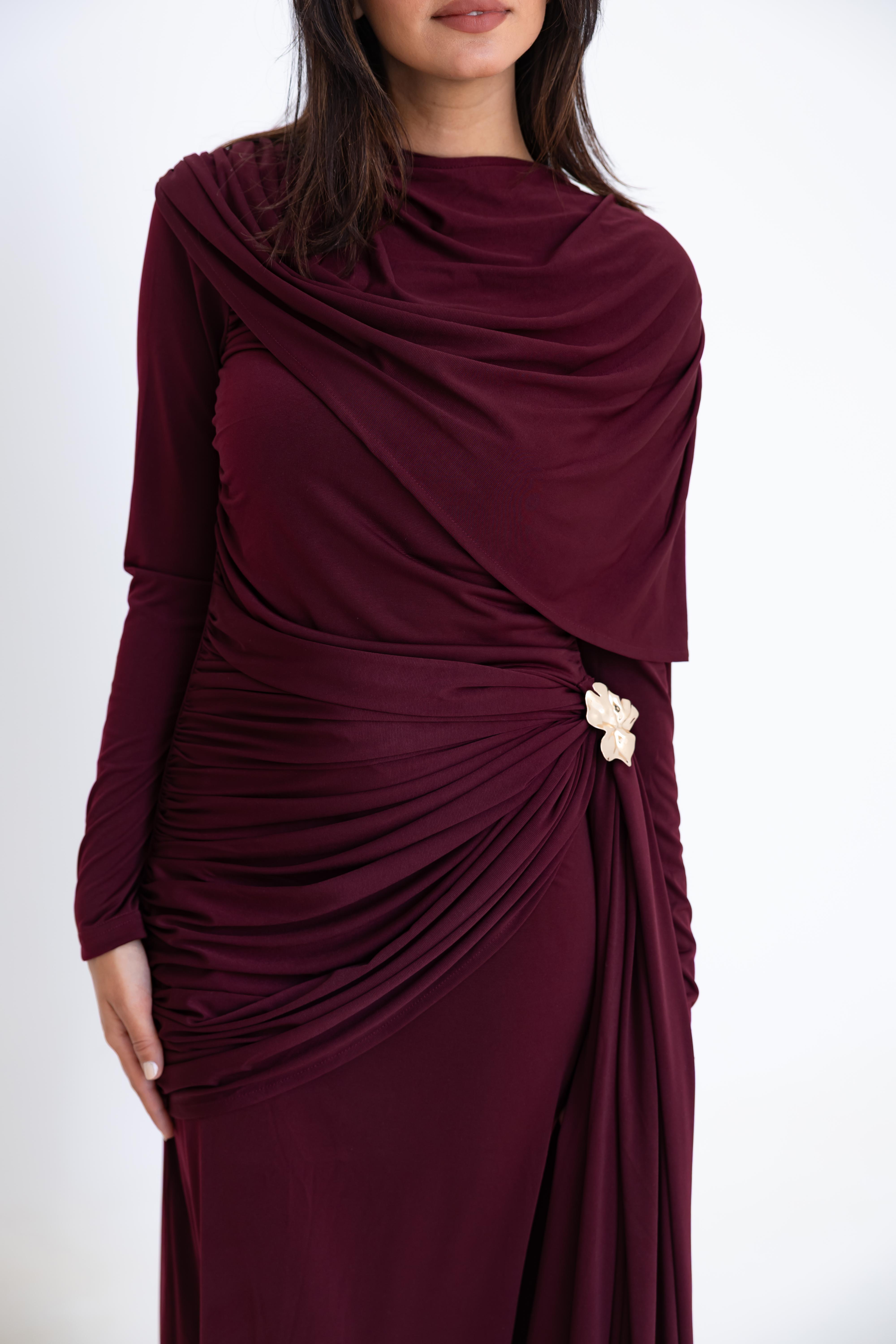 Milana - Burgandy