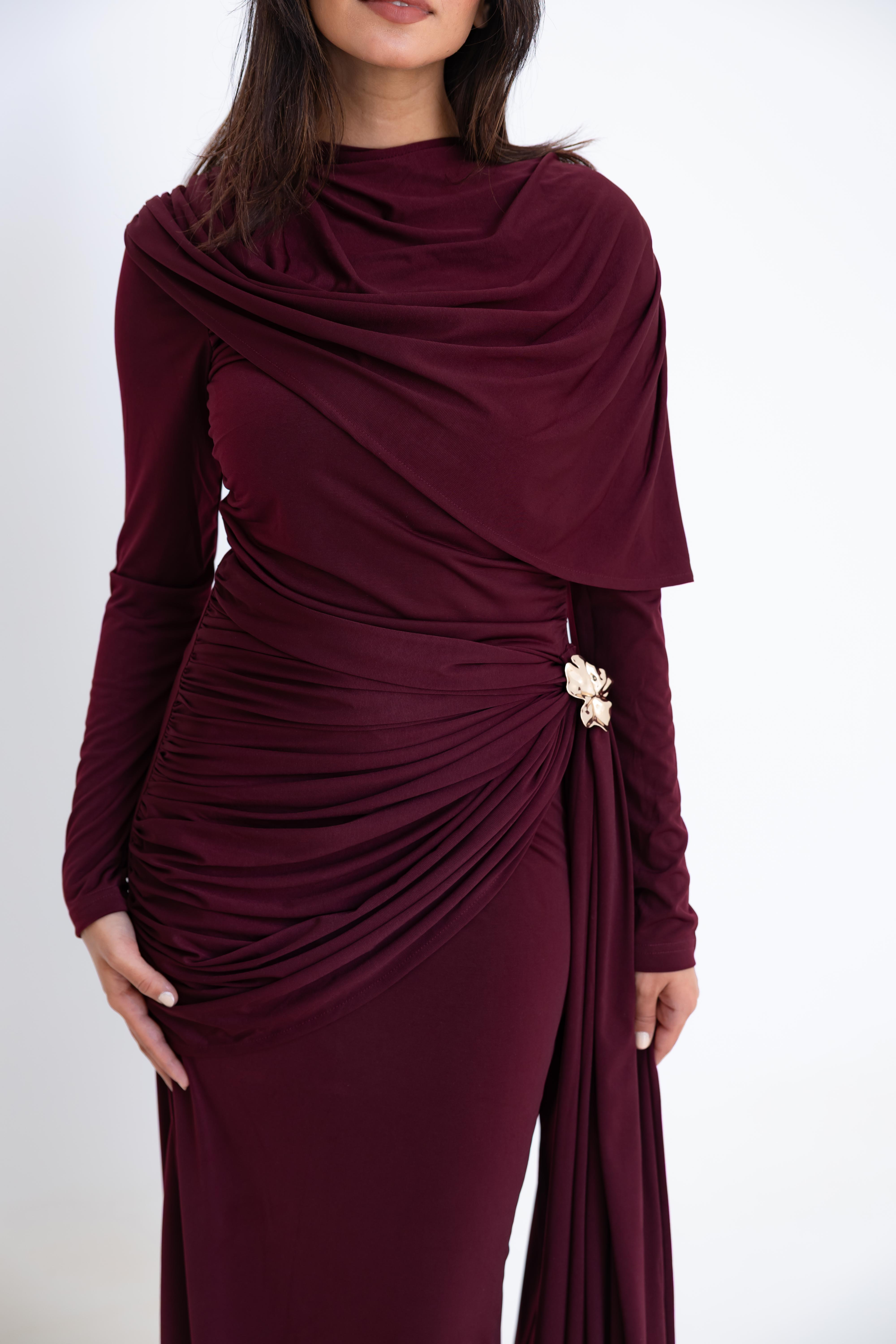 Milana - Burgandy