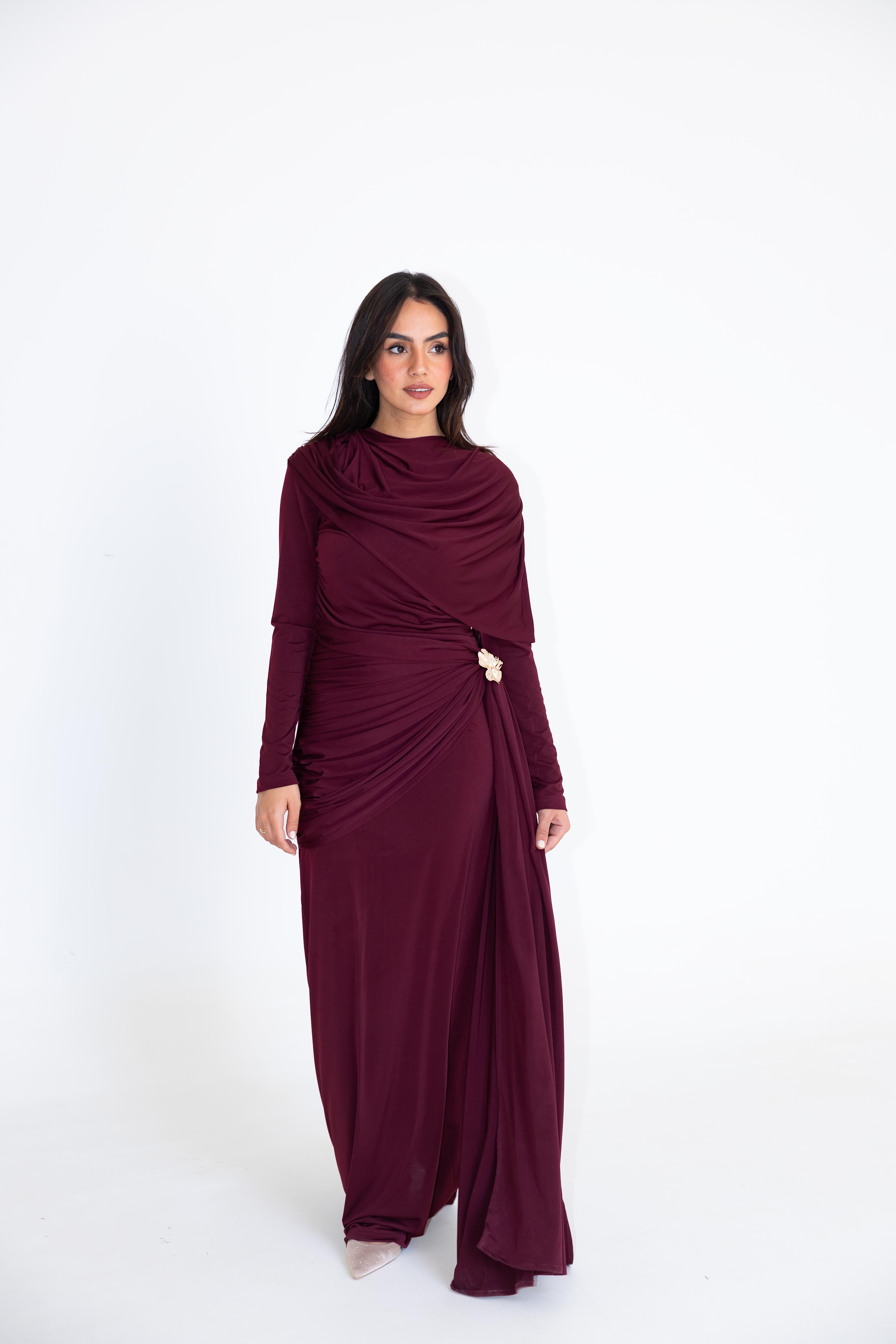 Milana - Burgandy