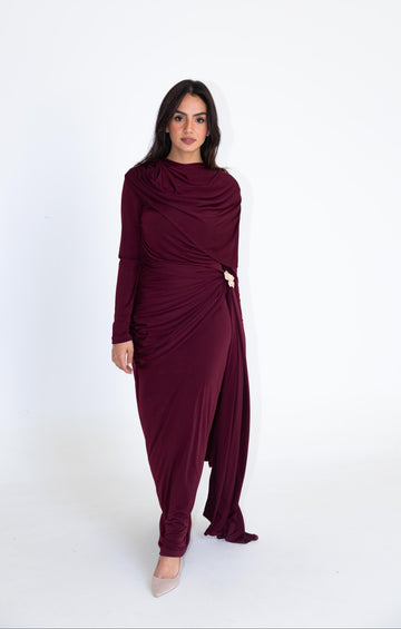 Milana - Burgandy