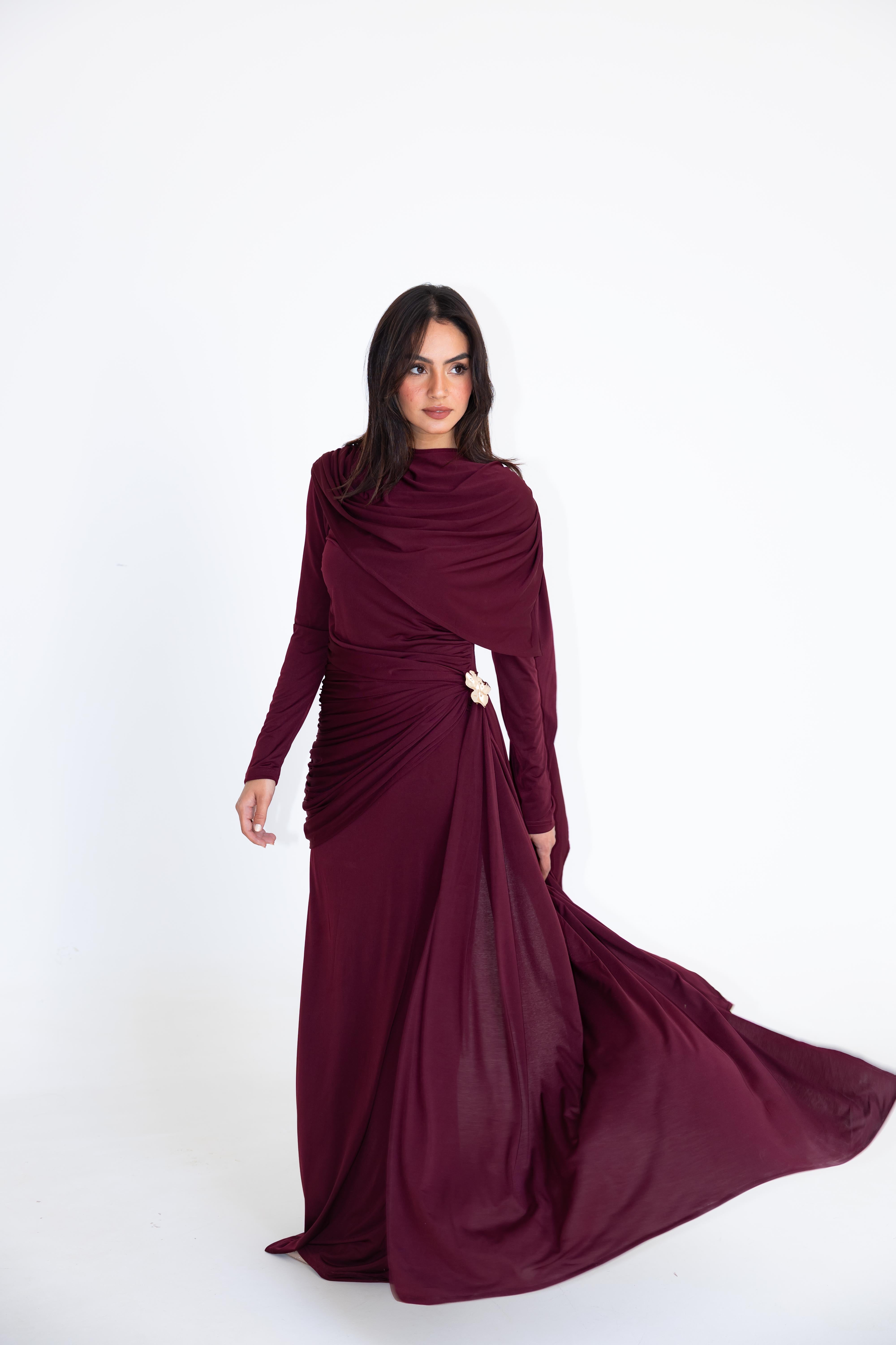 Milana - Burgandy