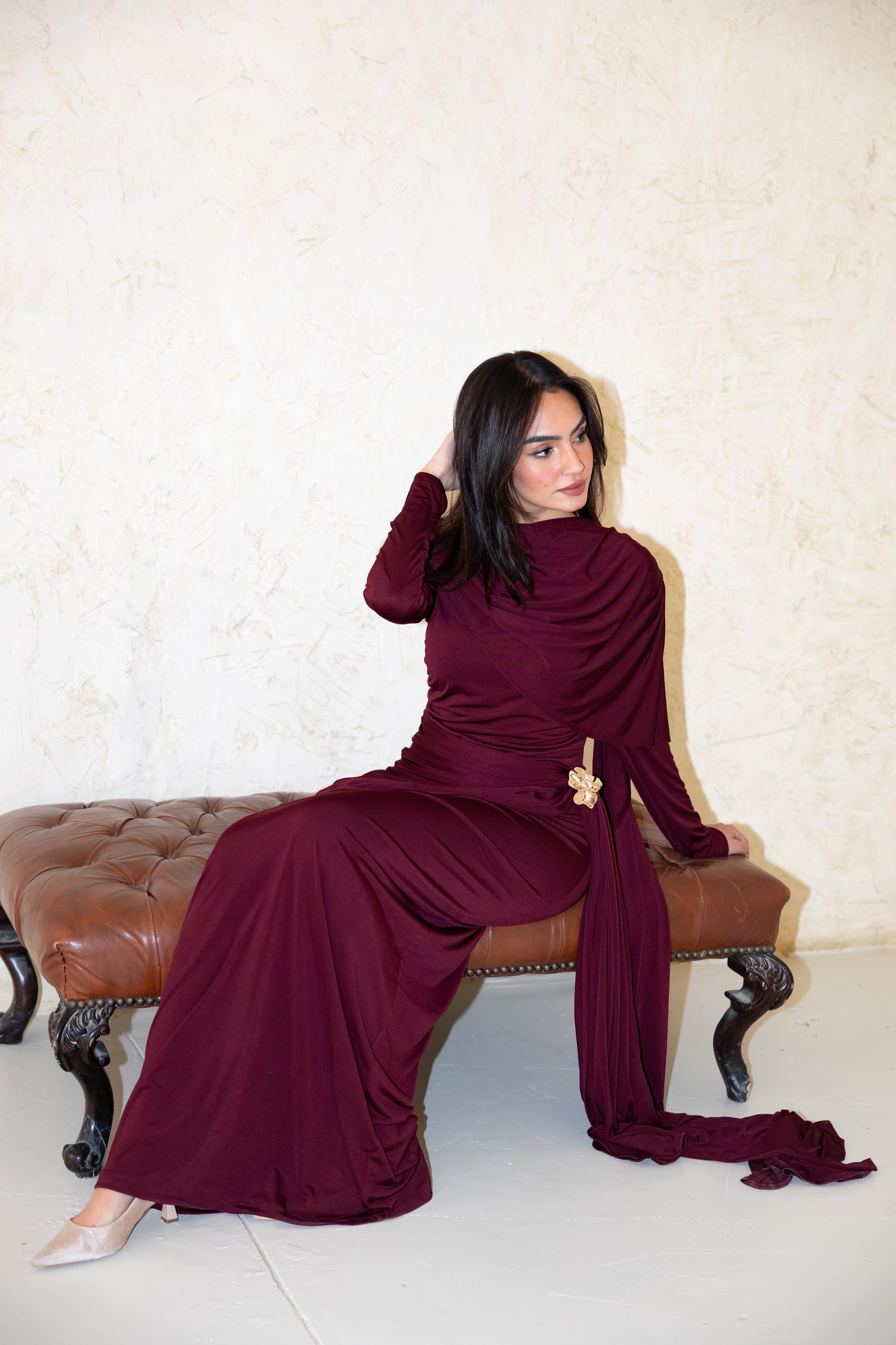 Milana - Burgandy