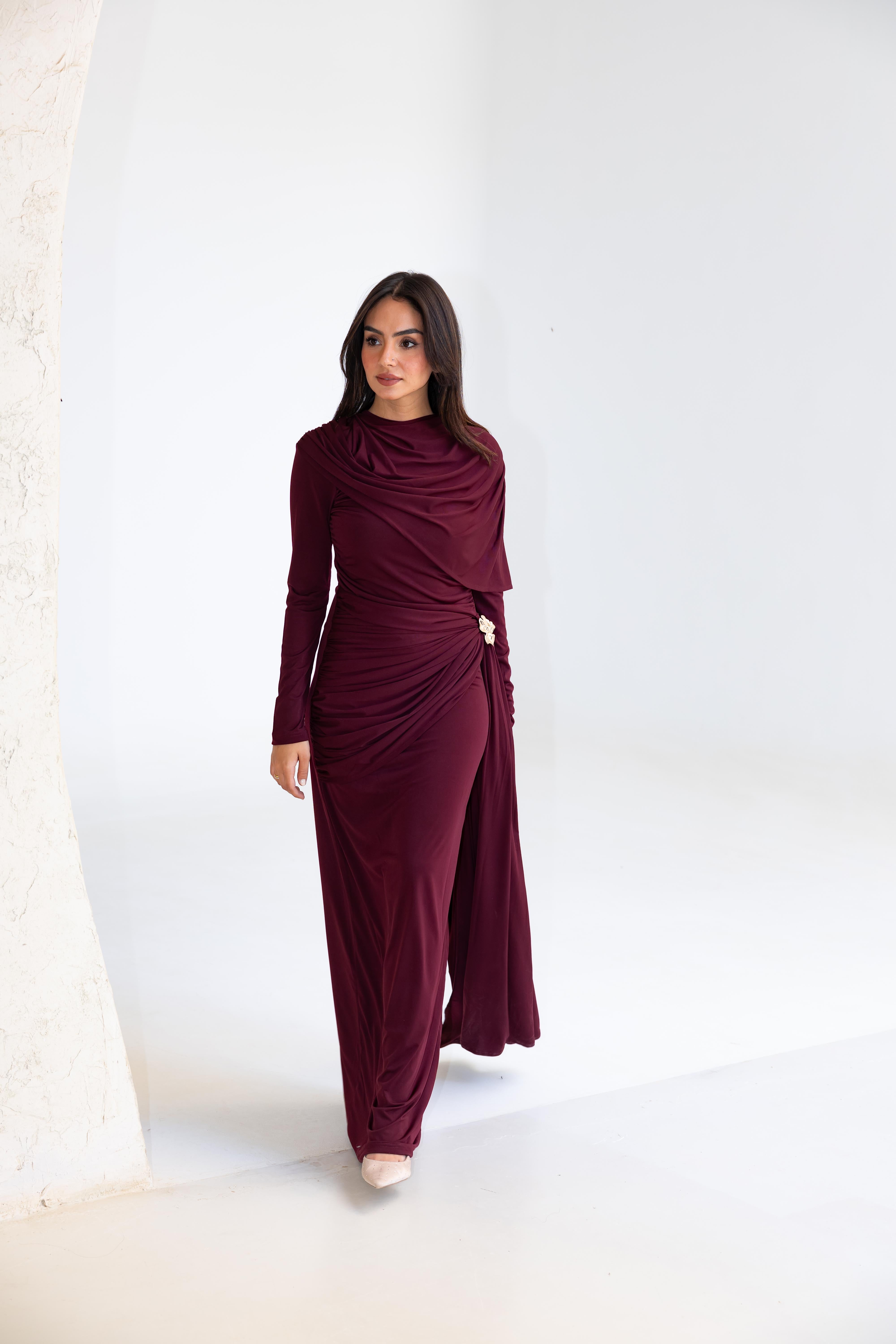 Milana - Burgandy
