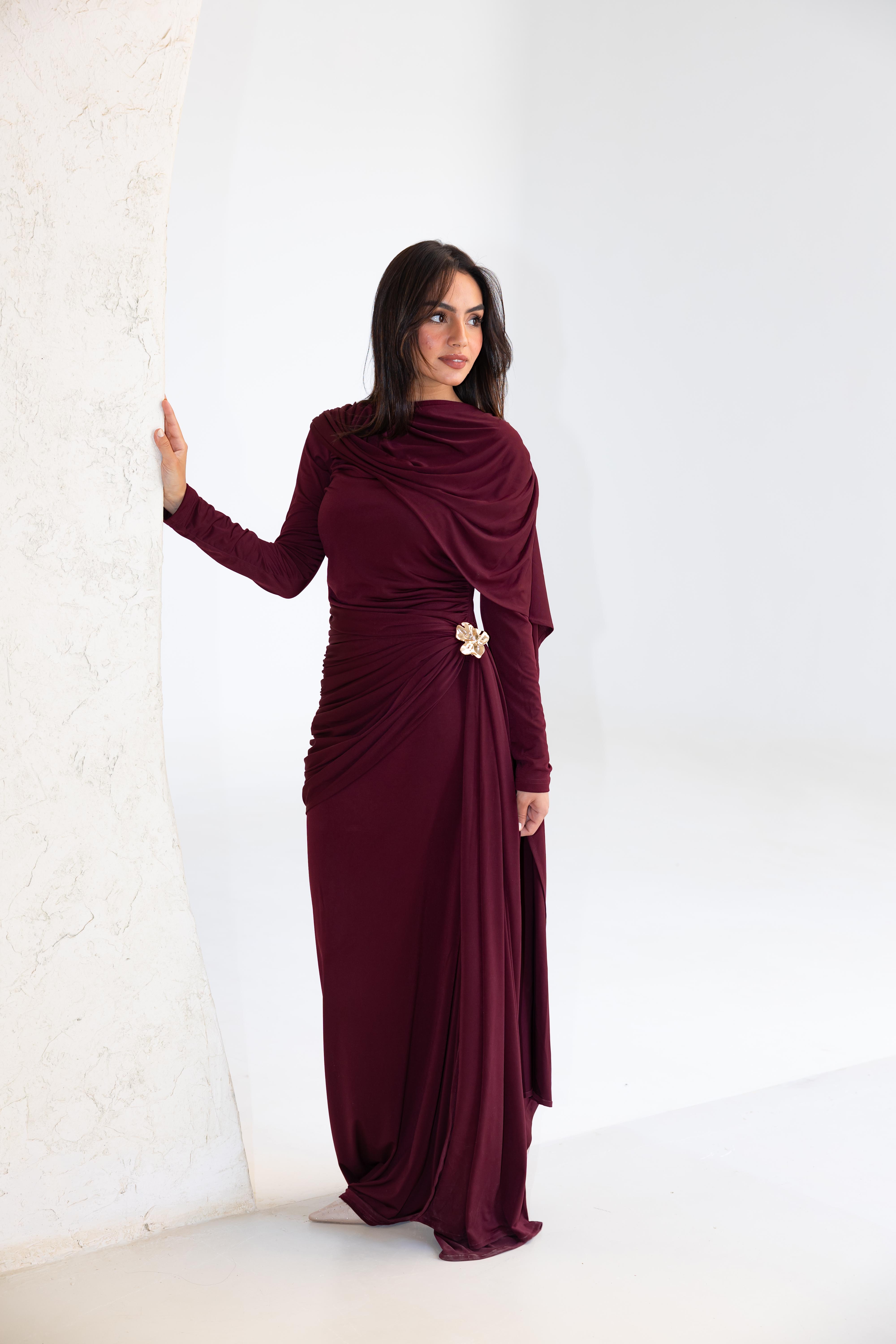 Milana - Burgandy