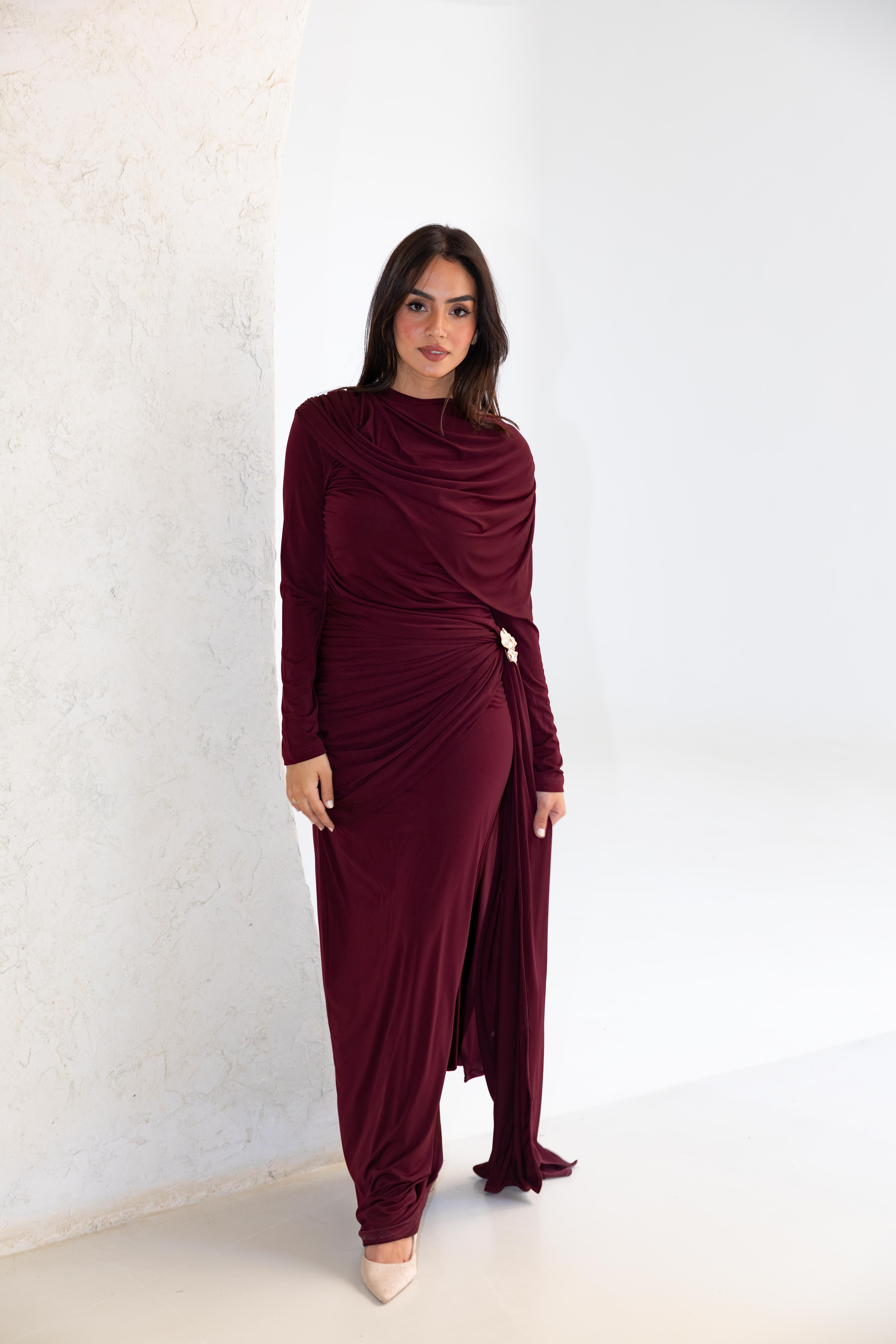 Milana - Burgandy