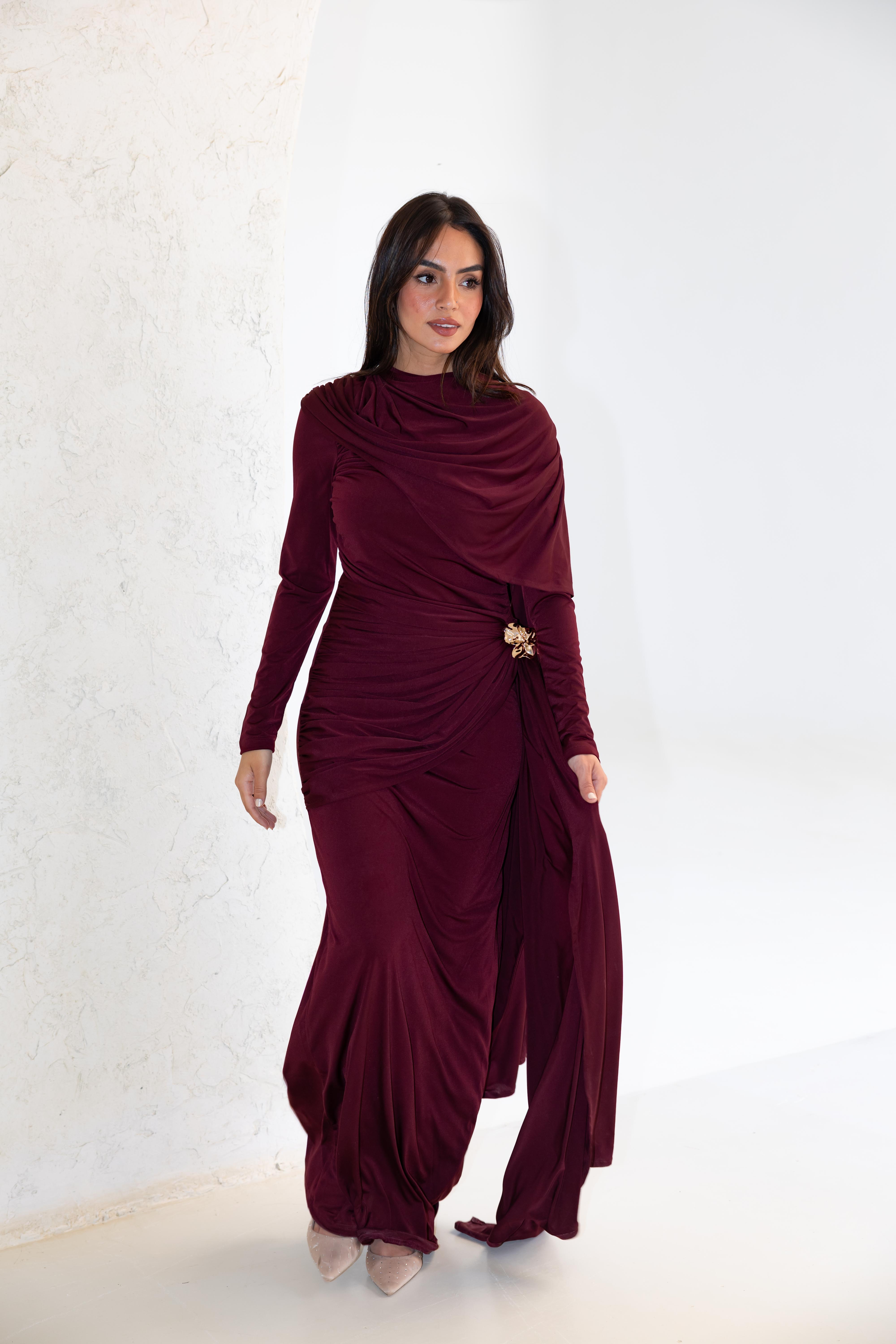 Milana - Burgandy