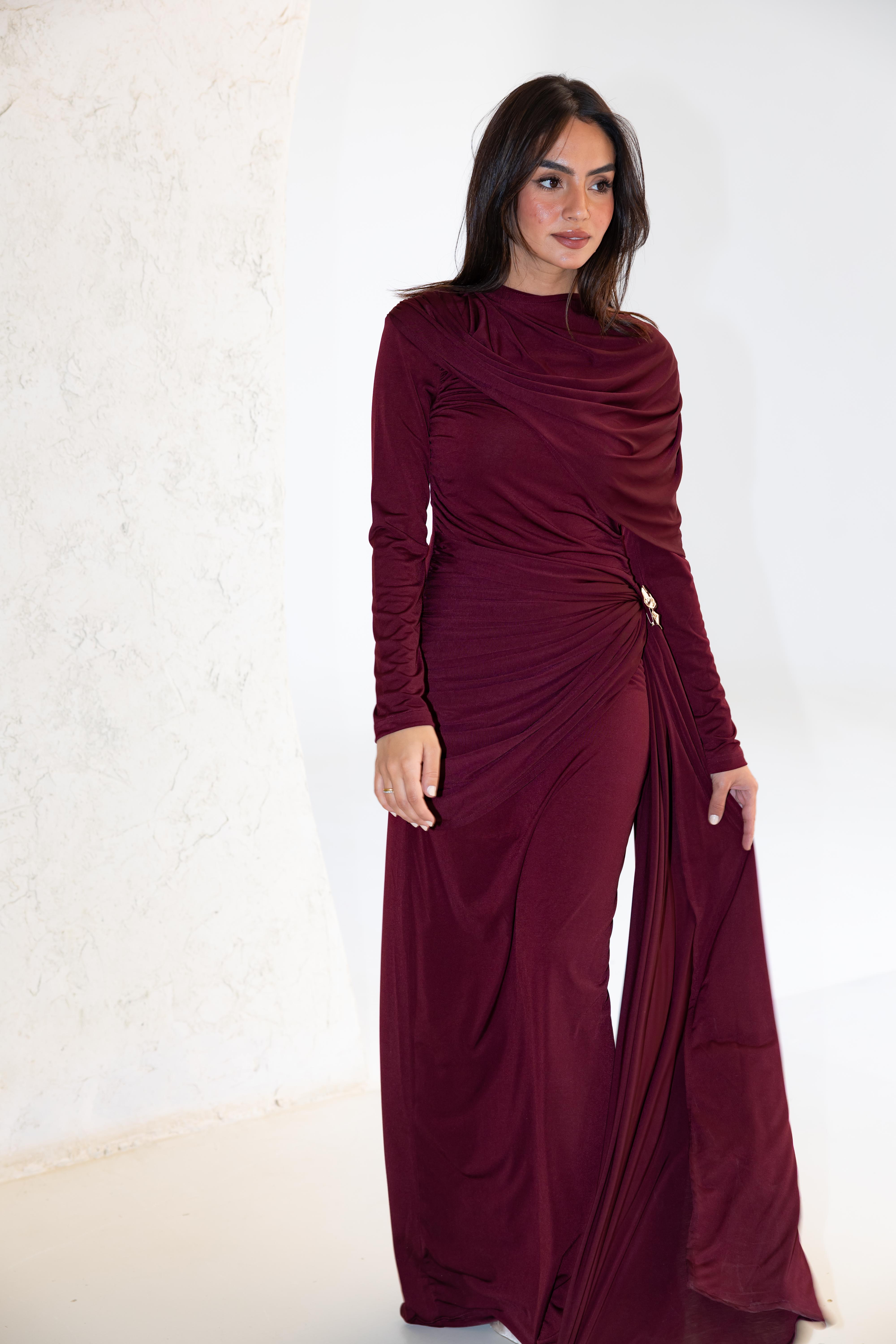Milana - Burgandy