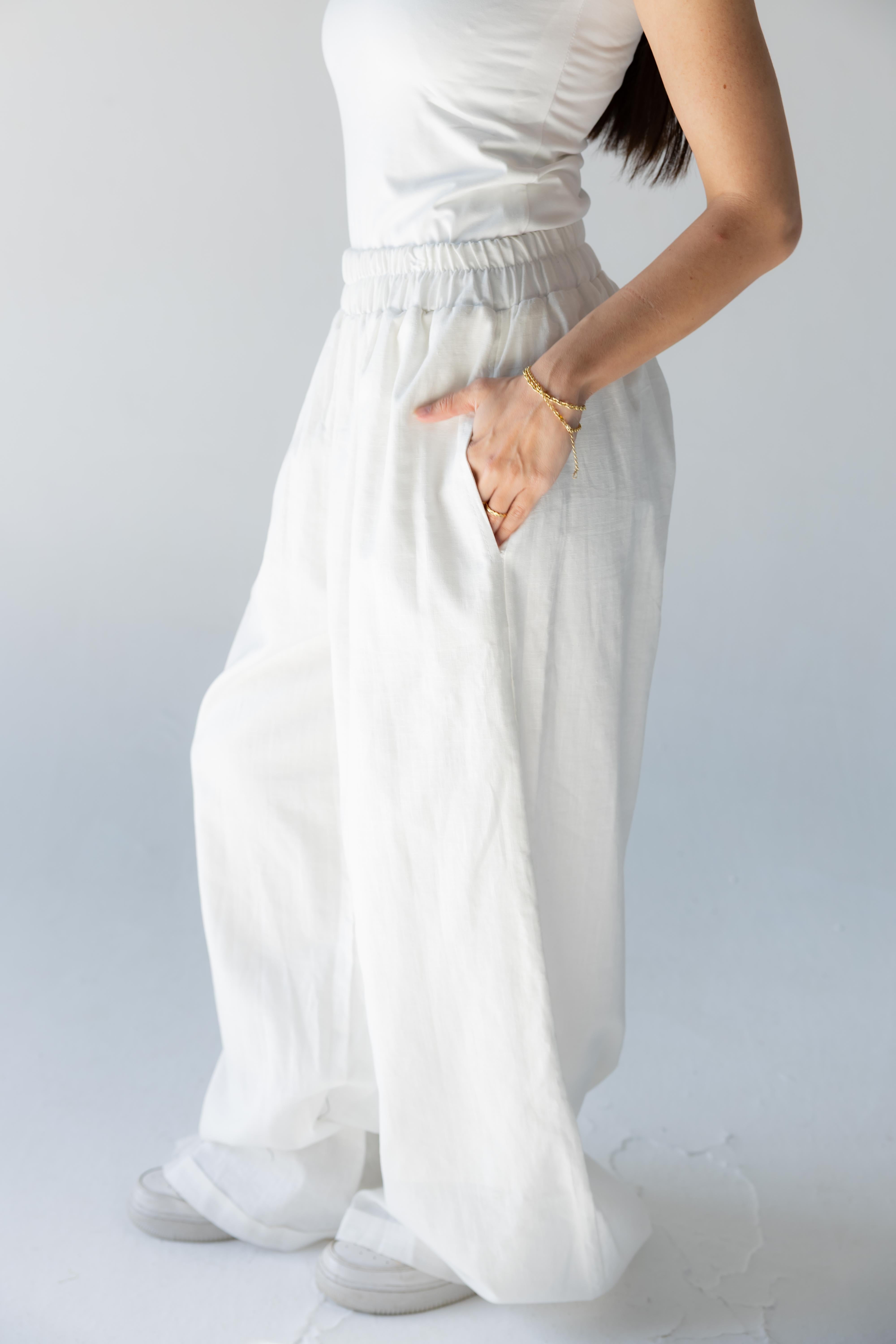 Breeze Pants - White