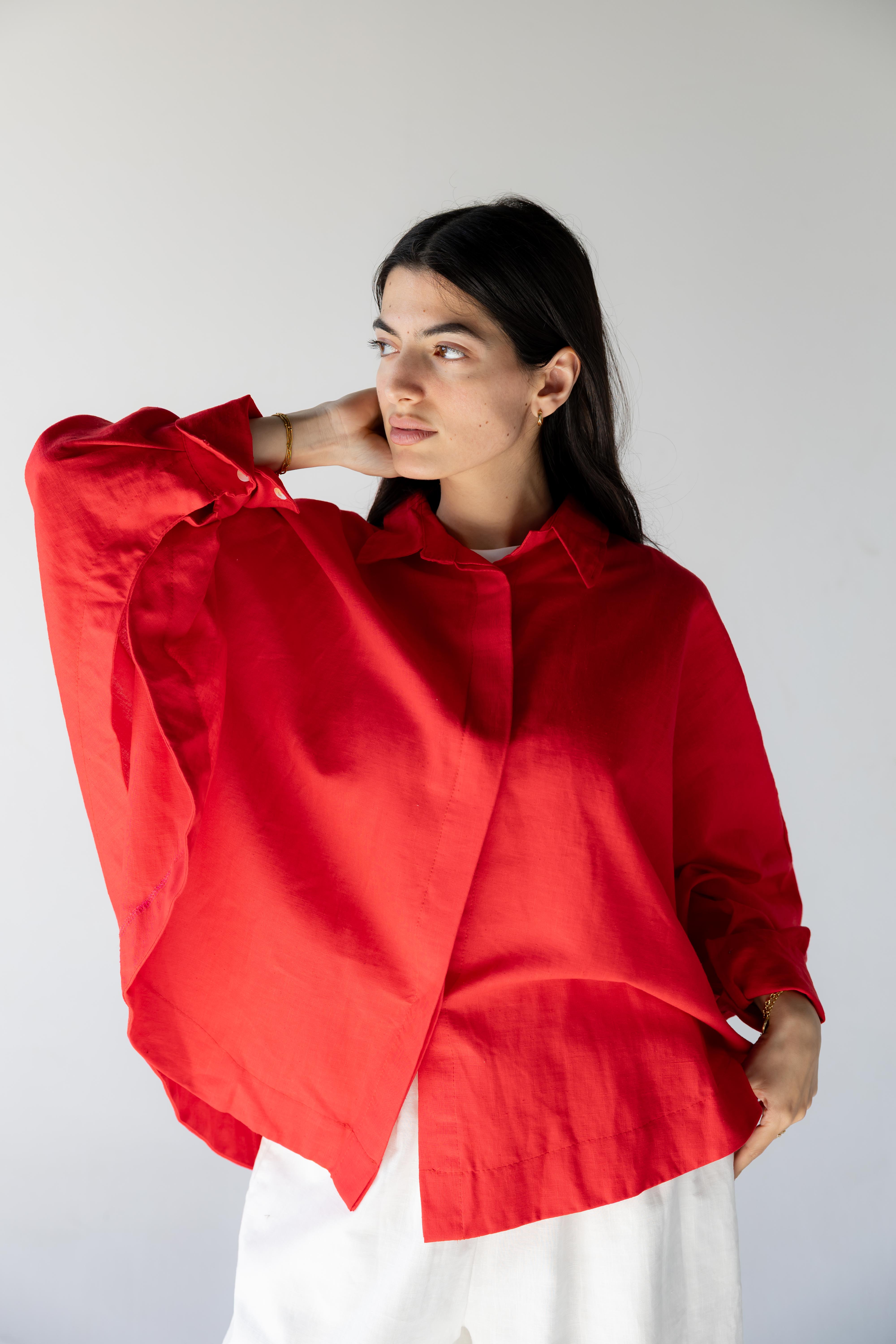 Plain Shirt - Red