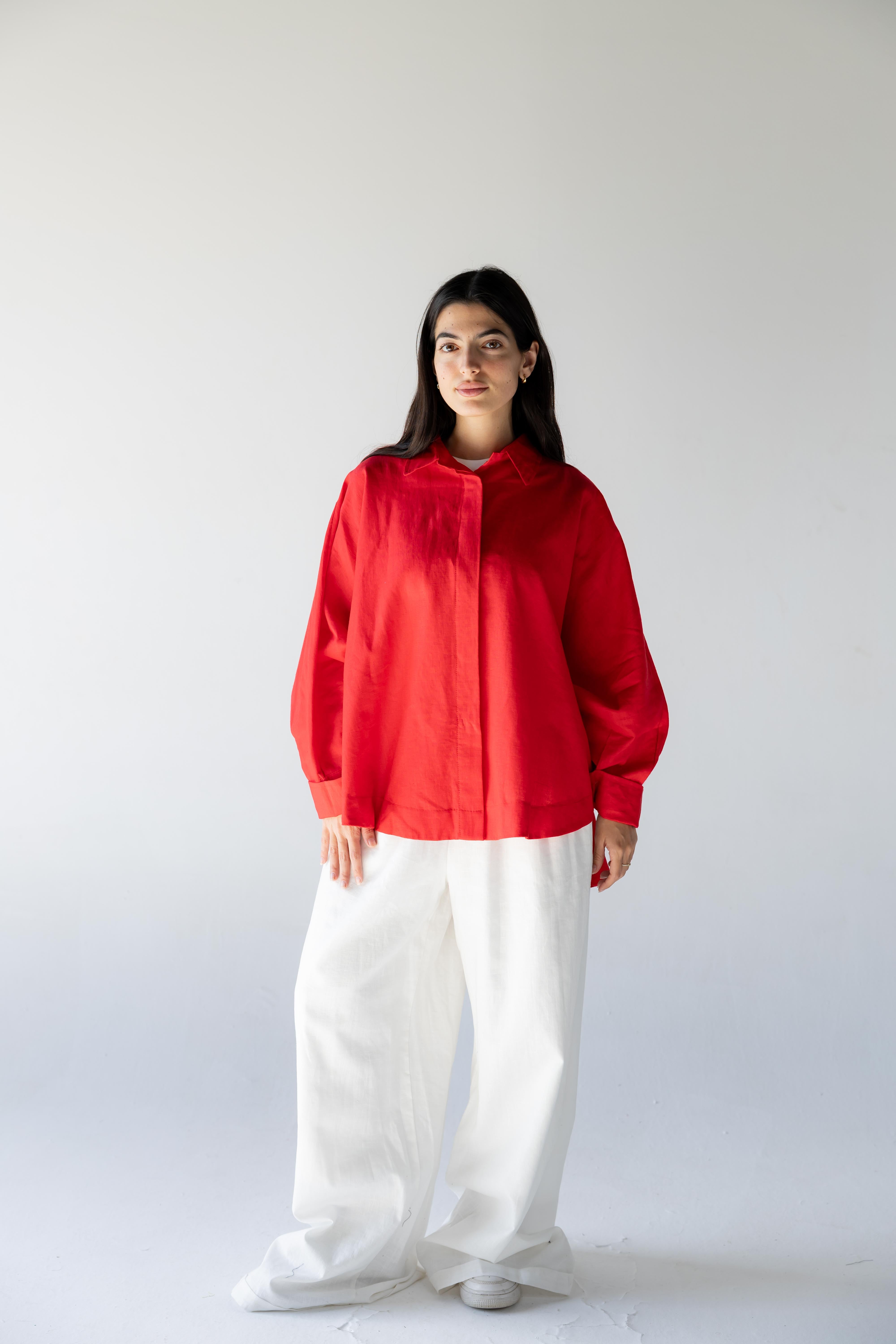 Plain Shirt - Red