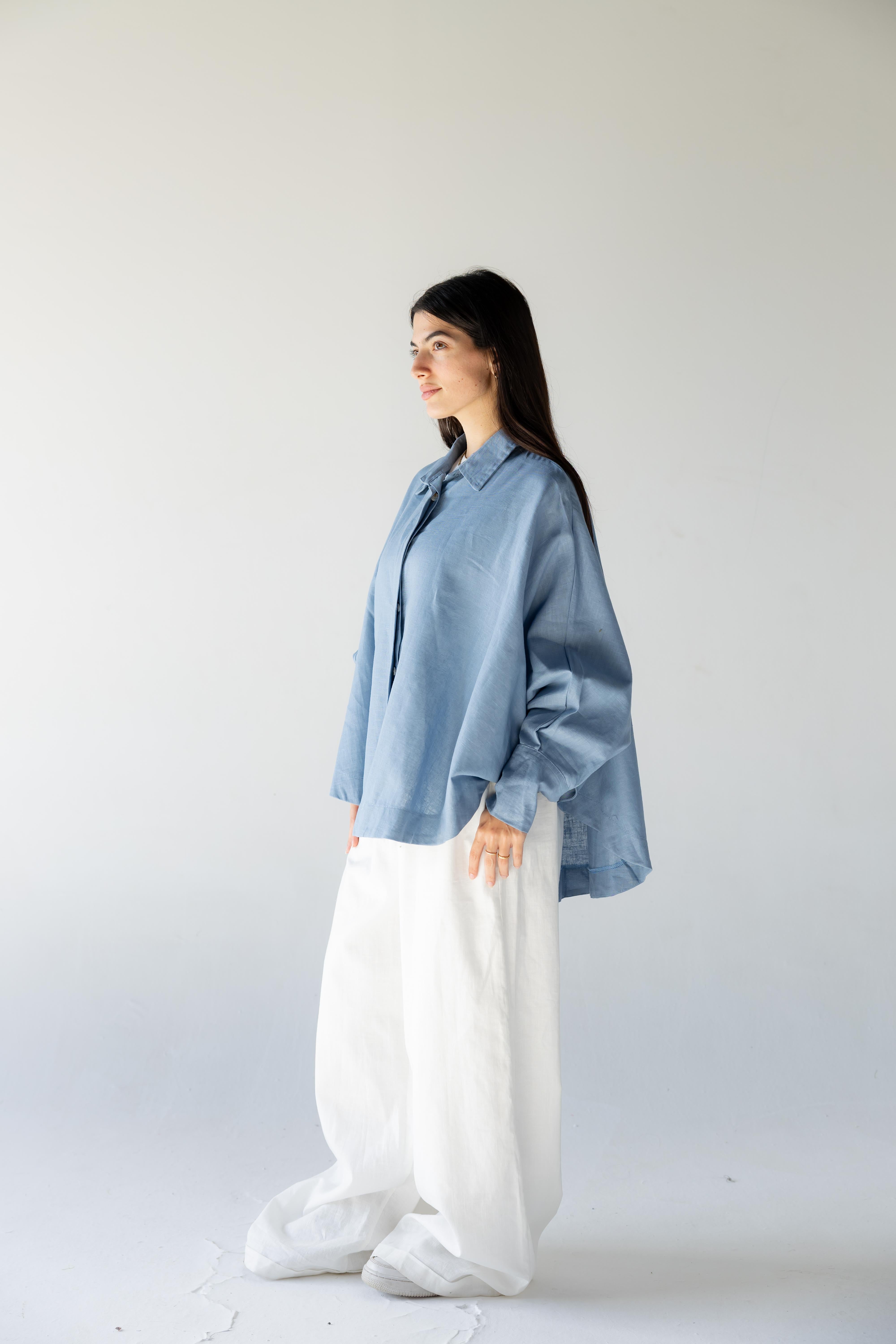 Plain Shirt - Light Blue
