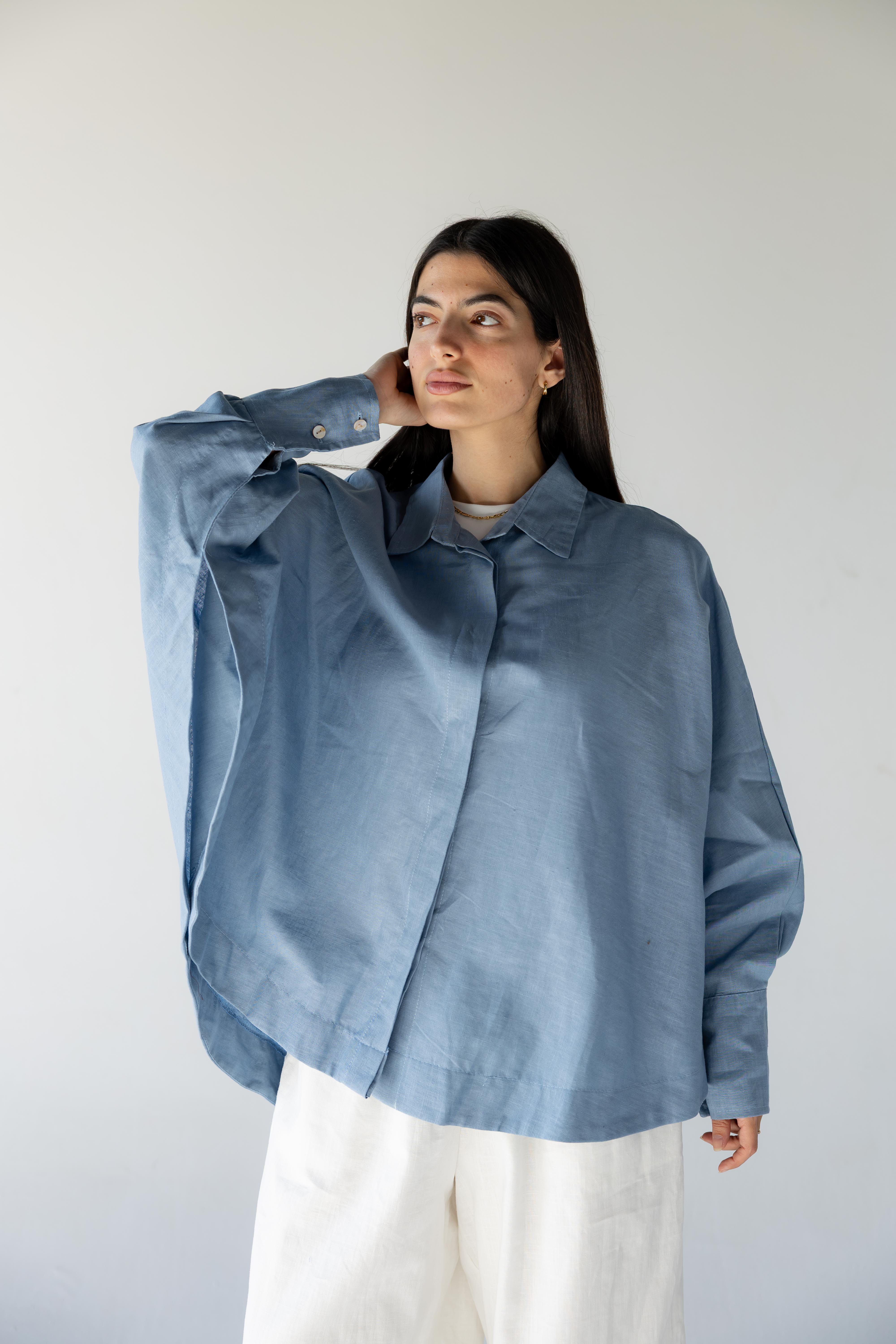 Plain Shirt - Light Blue