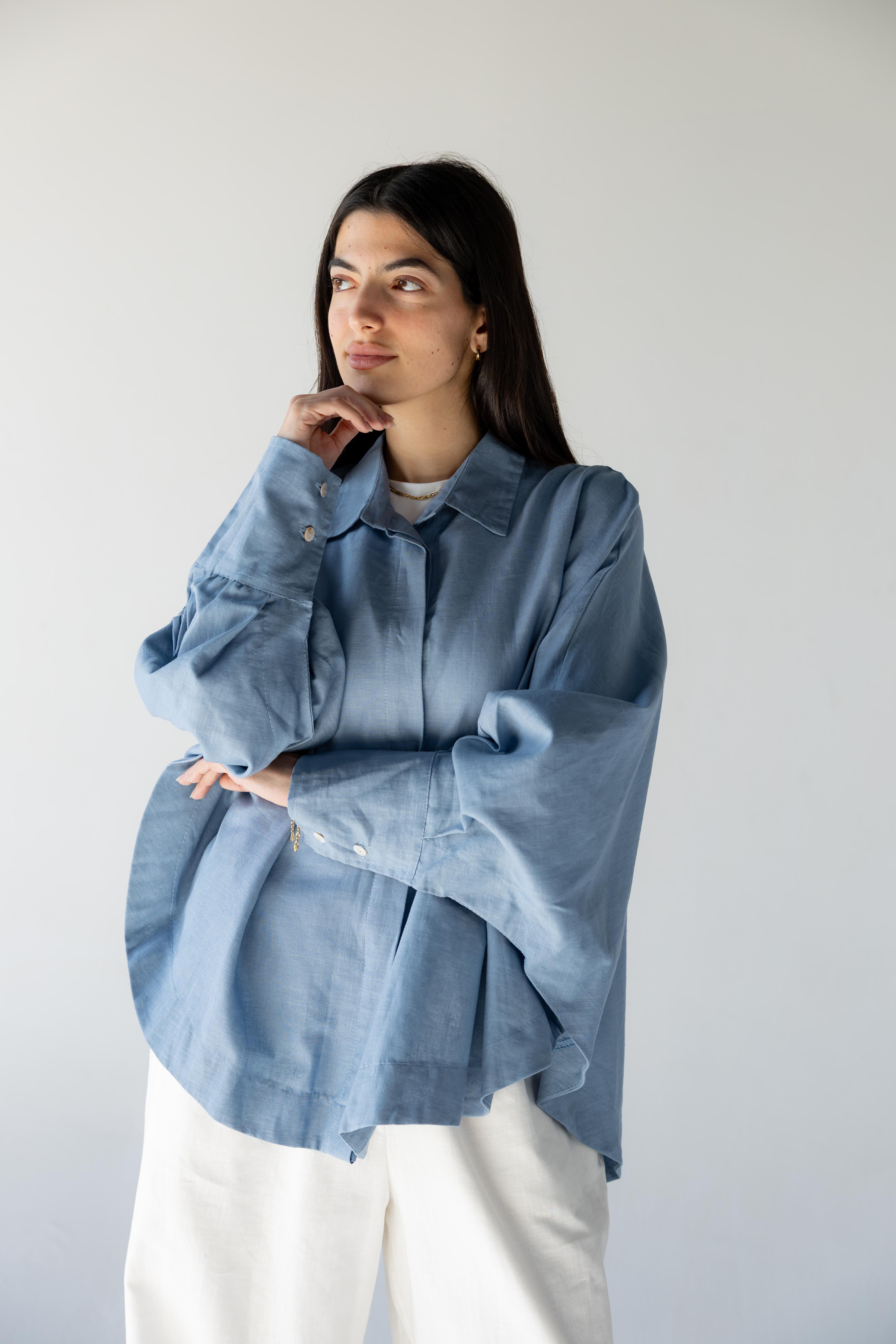 Plain Shirt - Light Blue