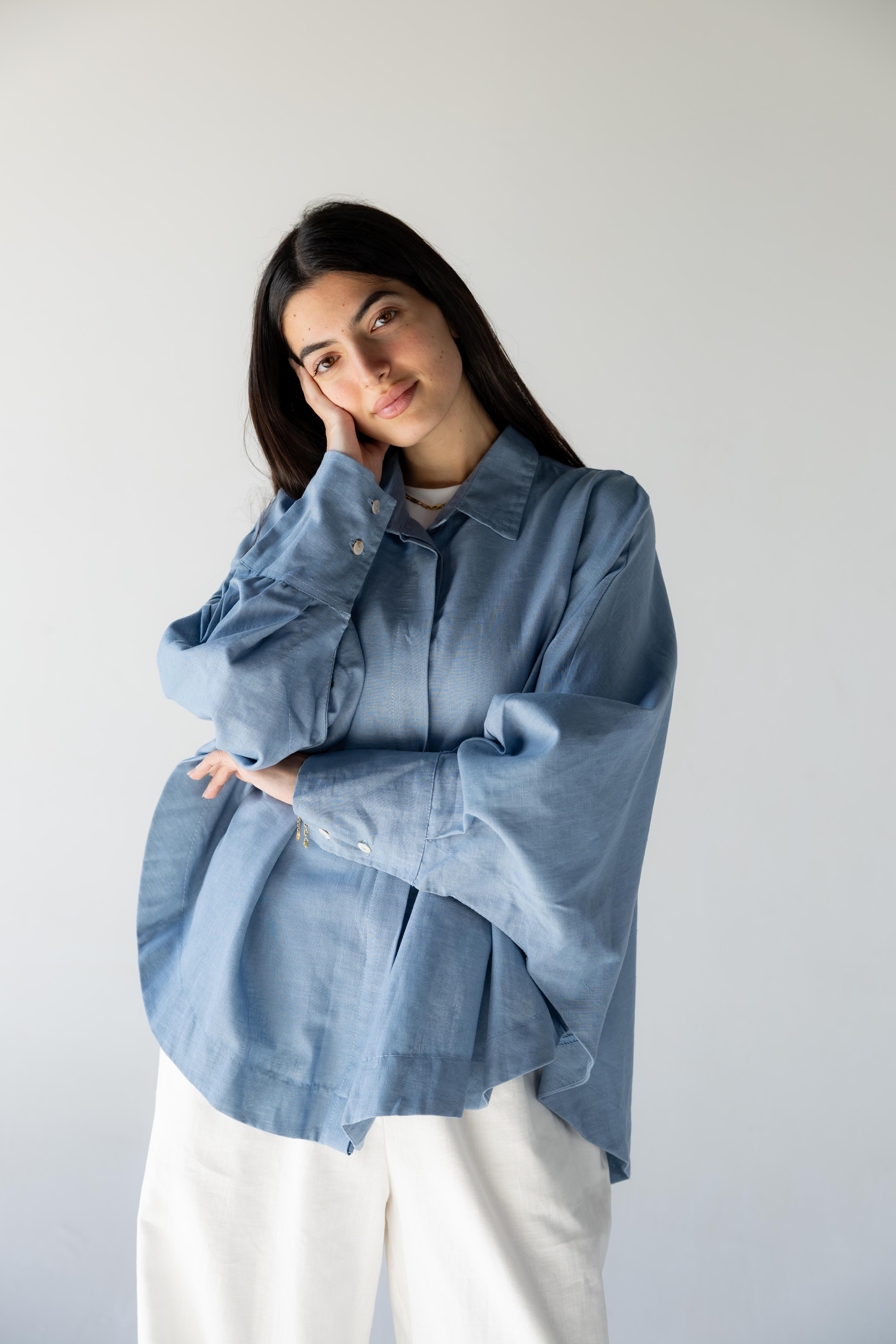 Plain Shirt - Light Blue