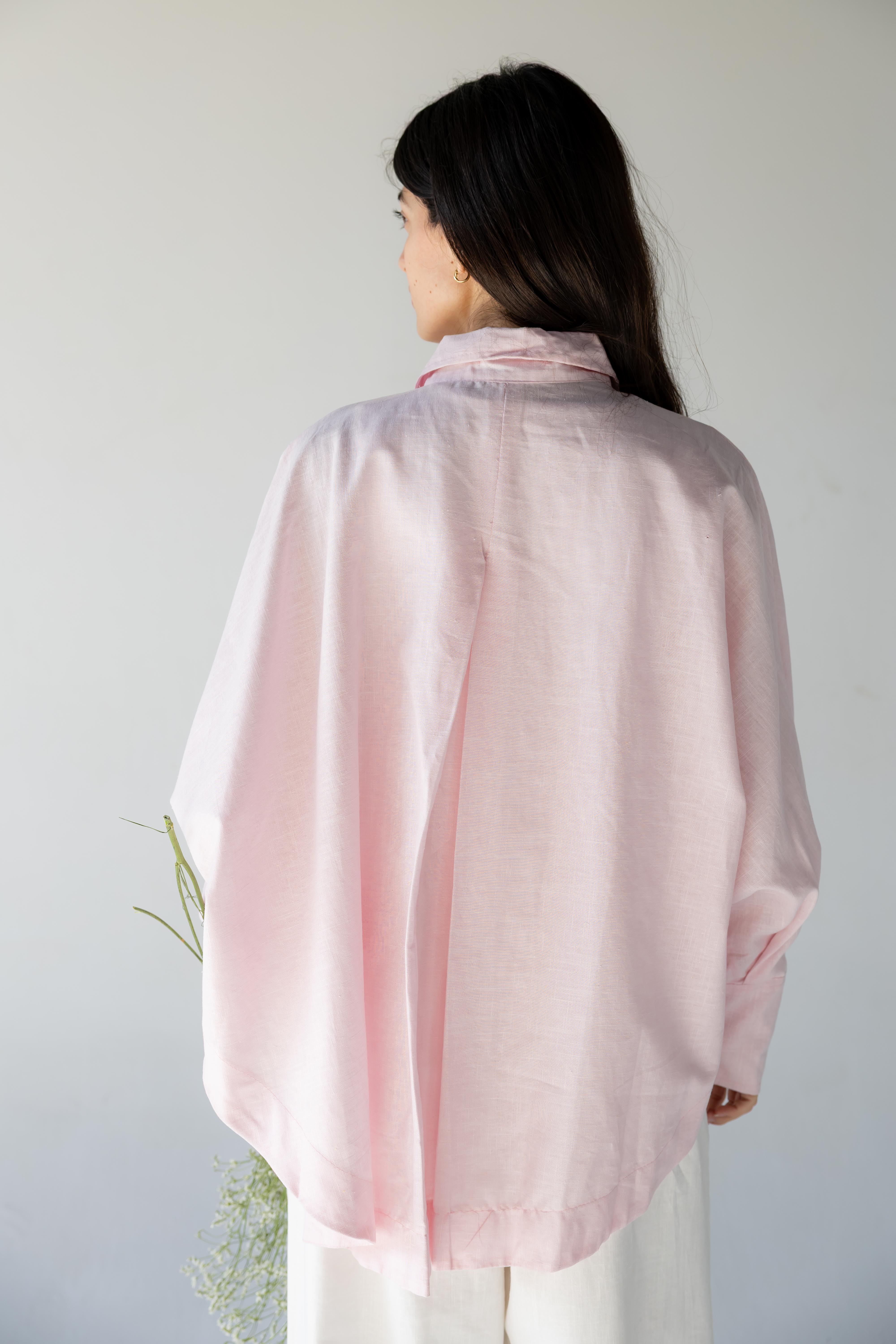 Plain Shirt - Baby pink