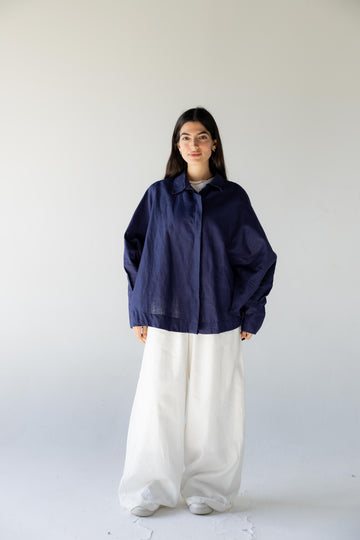 Plain Shirt - Navy