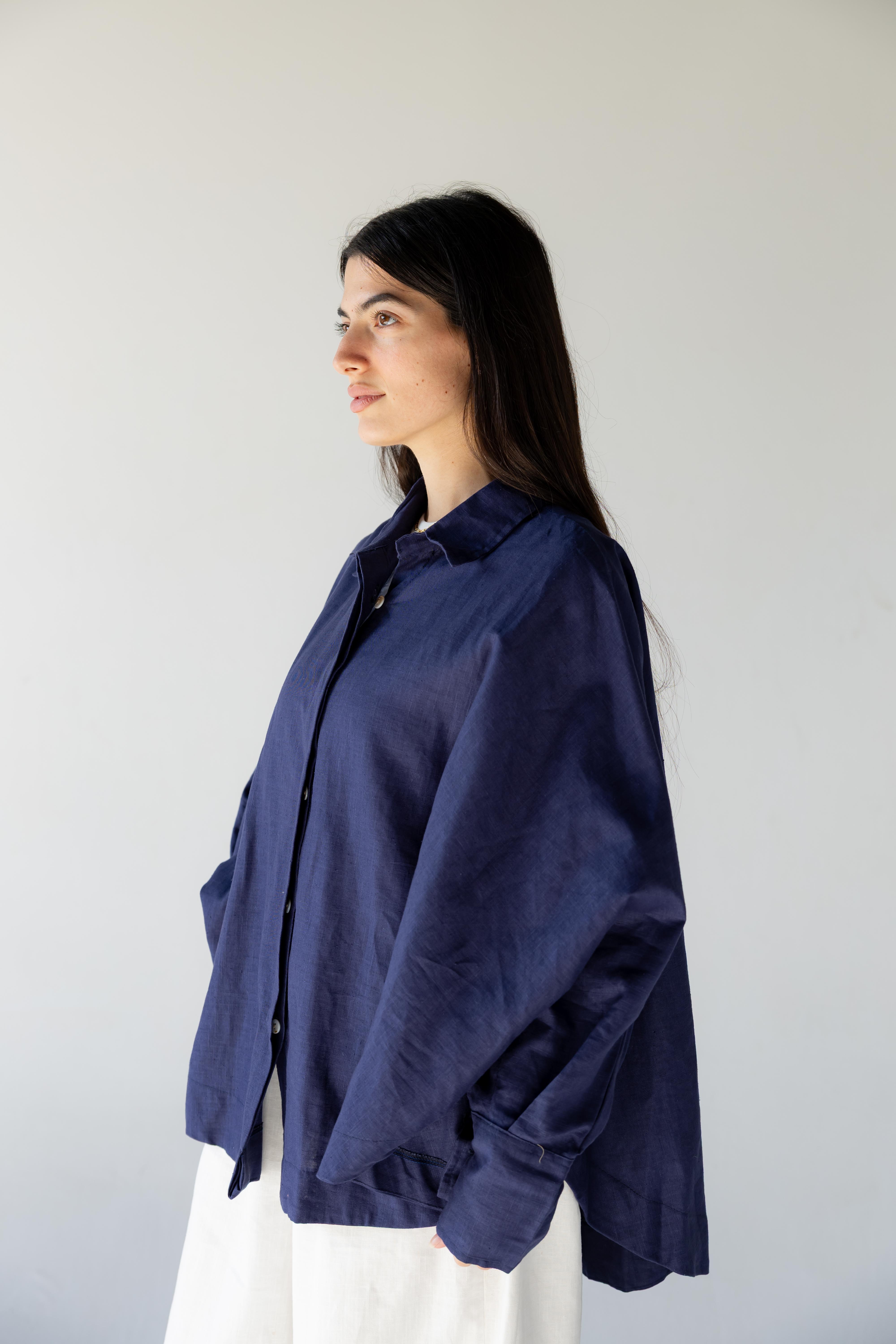 Plain Shirt - Navy