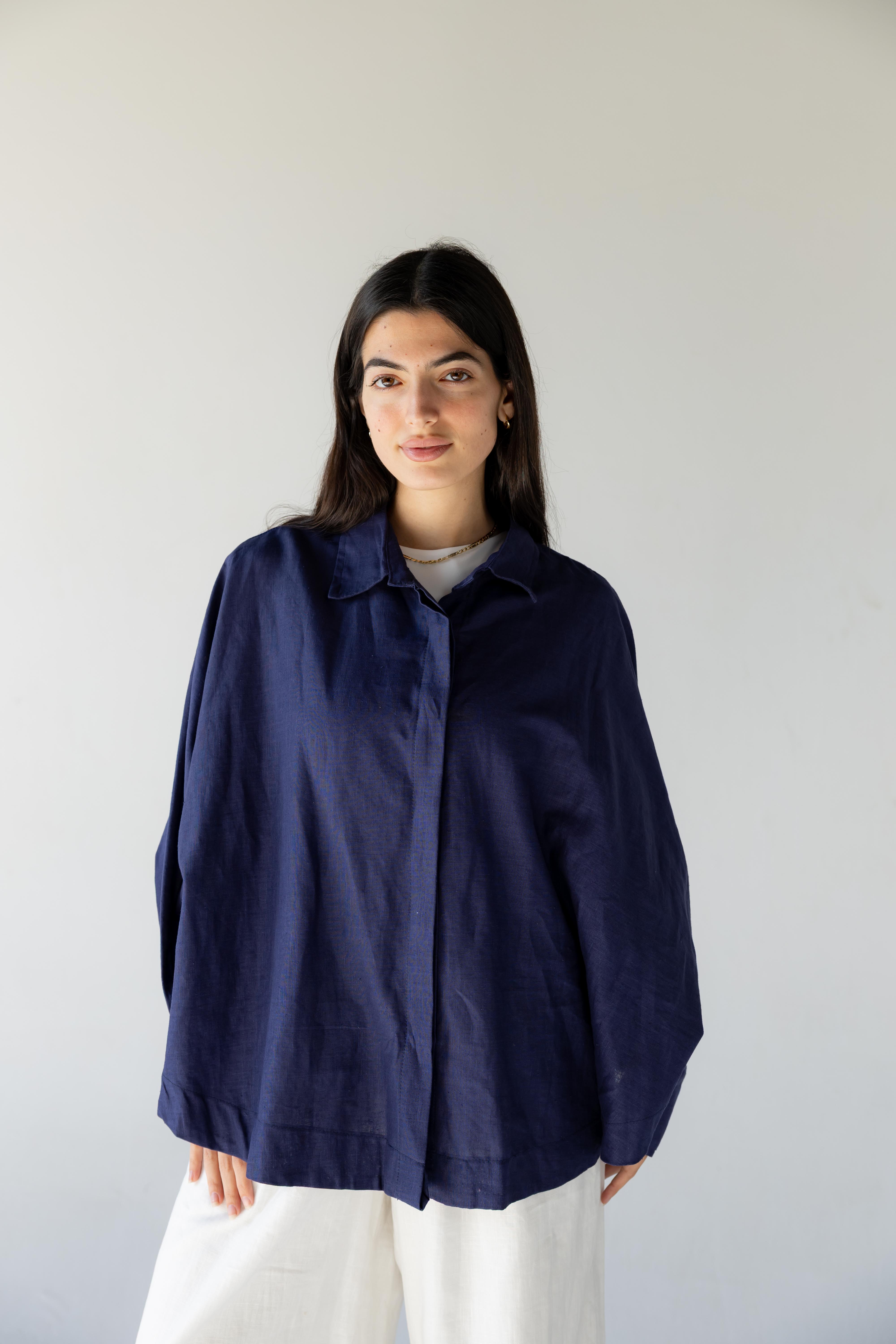Plain Shirt - Navy