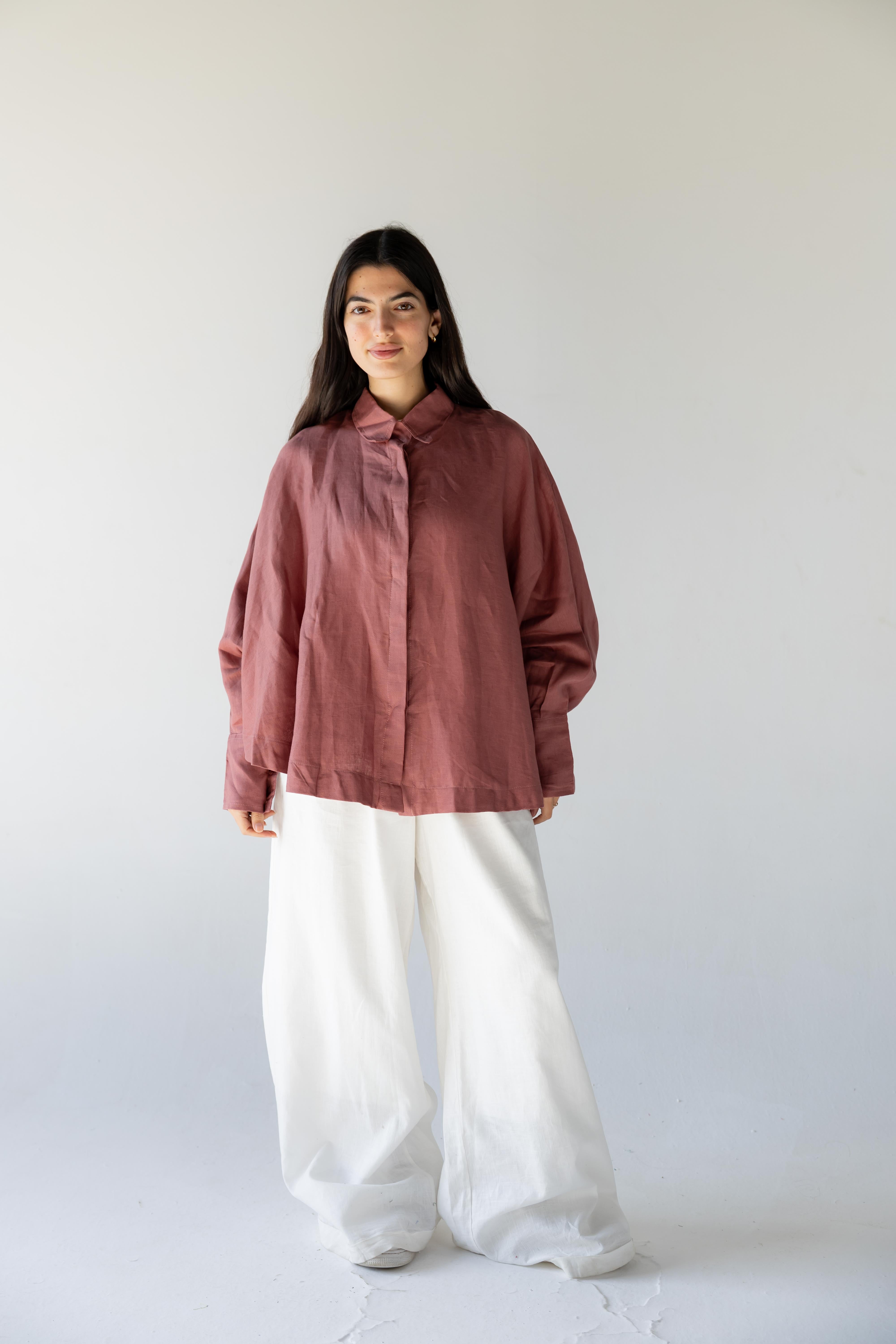 Plain Shirt - Taupe